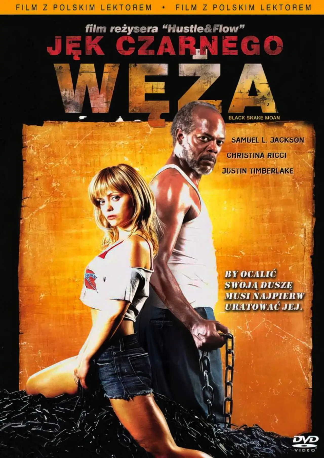 Plakat filmowy "Jęk czarnego węża"