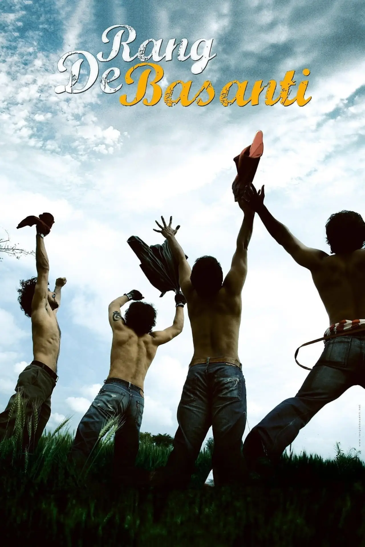 Plakat filmowy "Kolor szafranu"