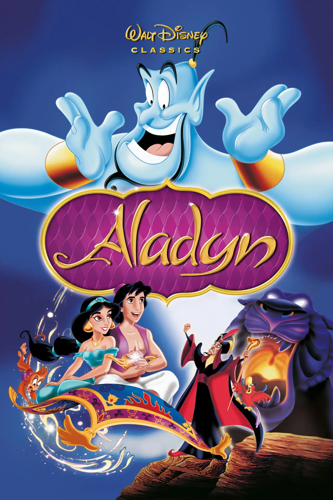 Plakat filmowy "Aladyn"