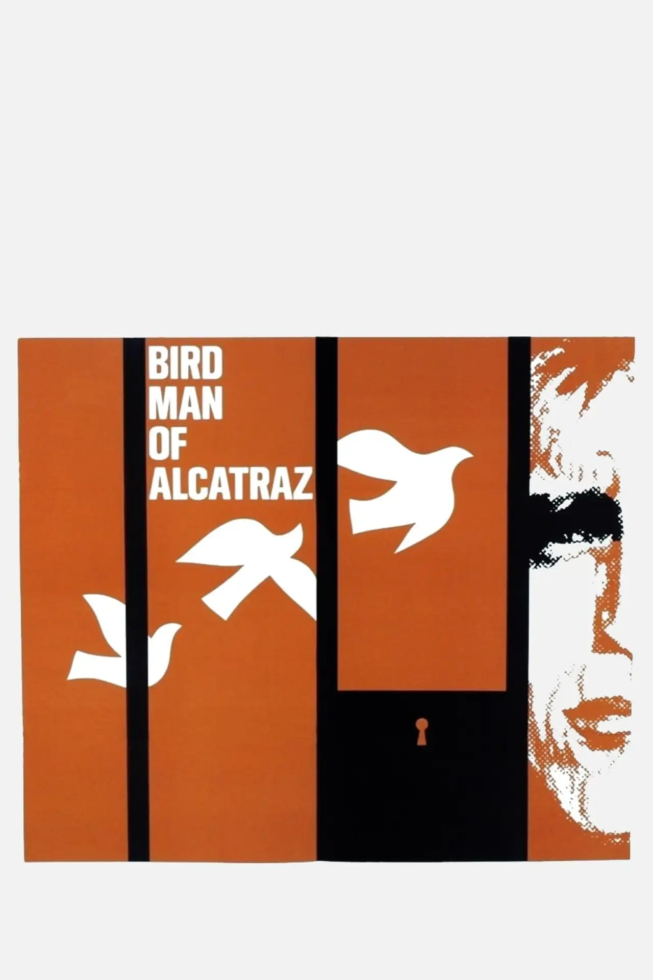 Plakat filmowy "Ptasznik z Alcatraz"