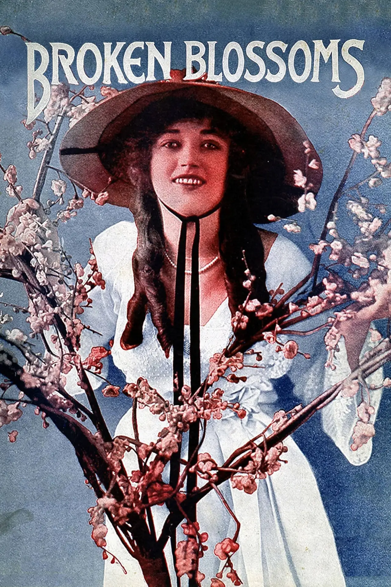 Plakat filmowy "Złamana Lilia"