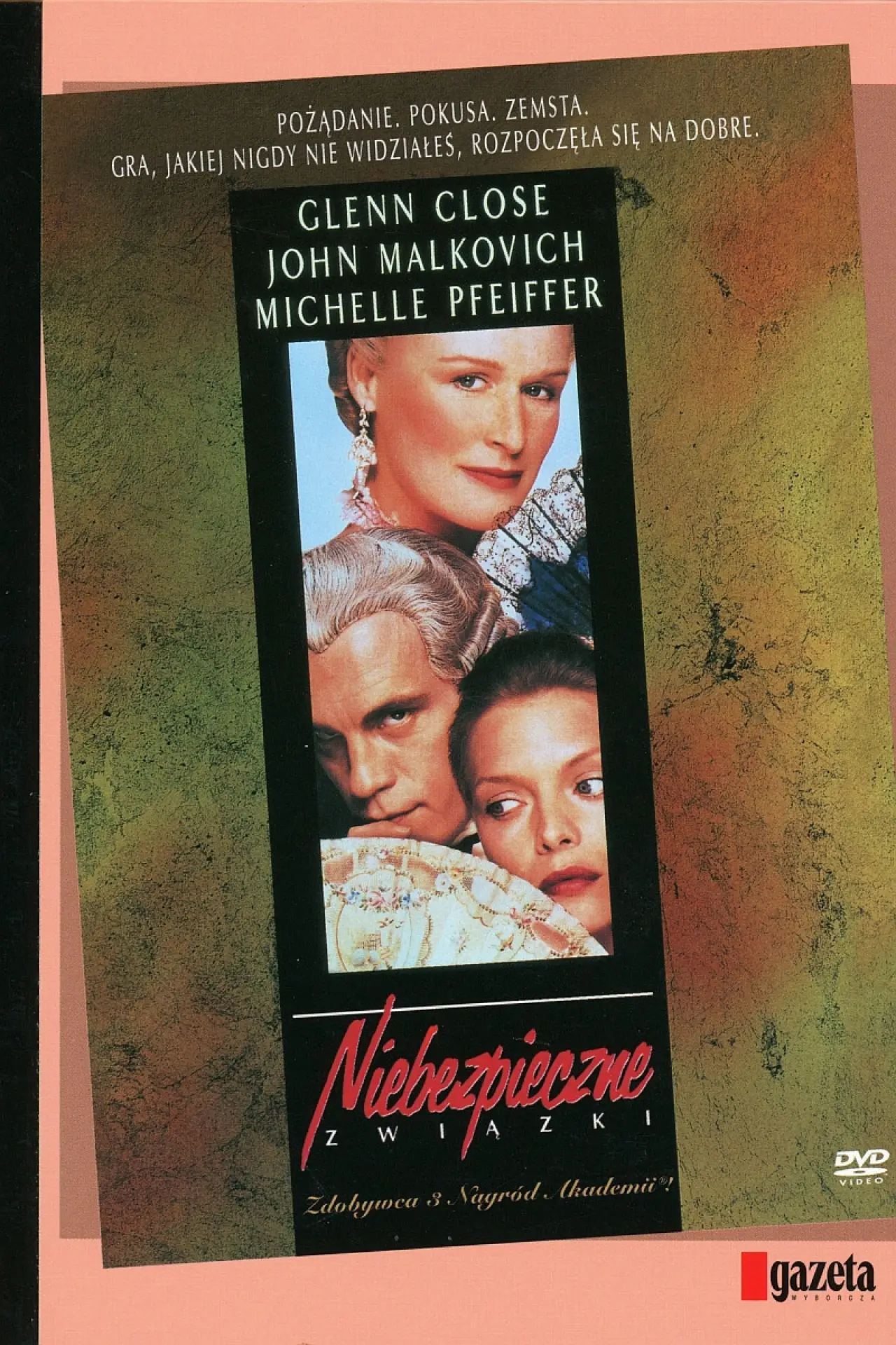 Plakat filmowy "Niebezpieczne związki"