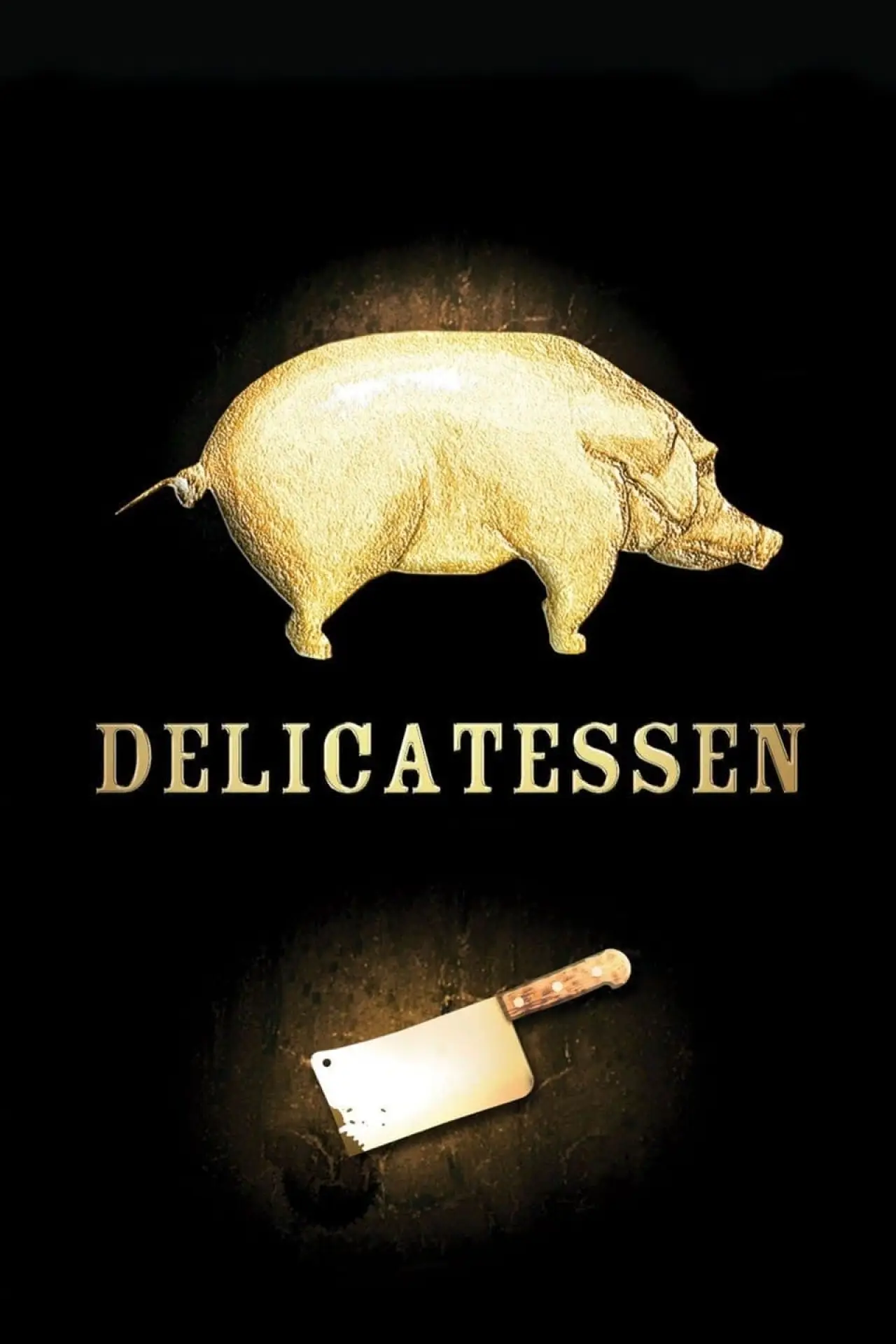 Plakat filmowy "Delicatessen"