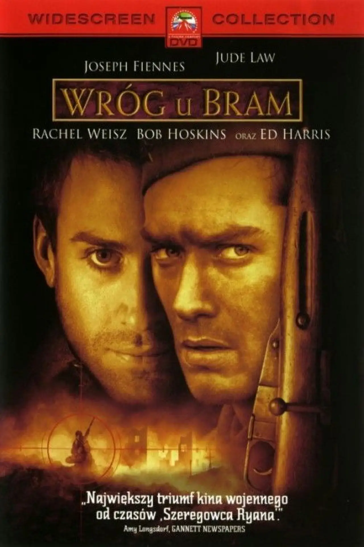 Plakat filmowy "Wróg u bram"