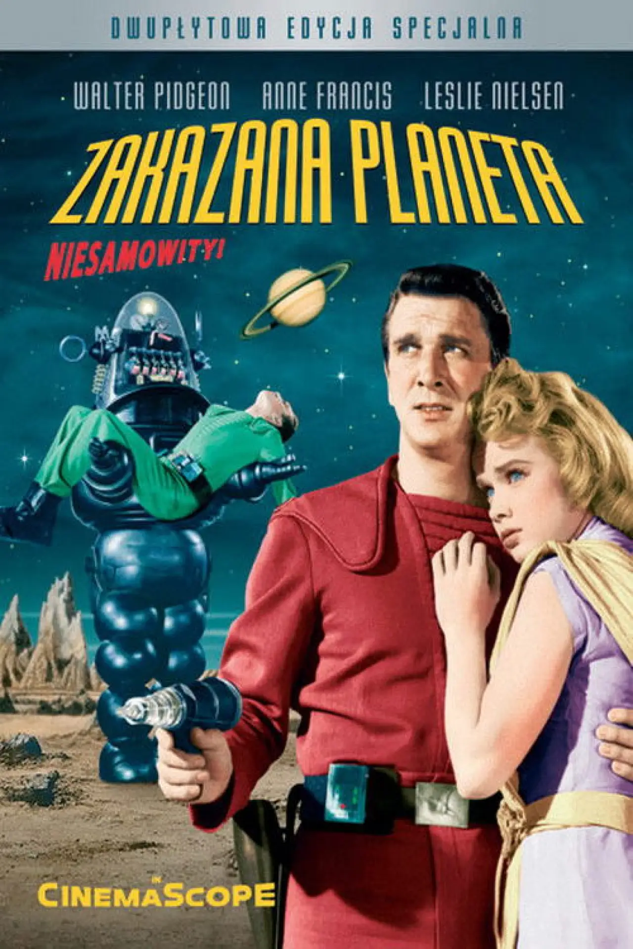 Plakat filmowy "Zakazana planeta"