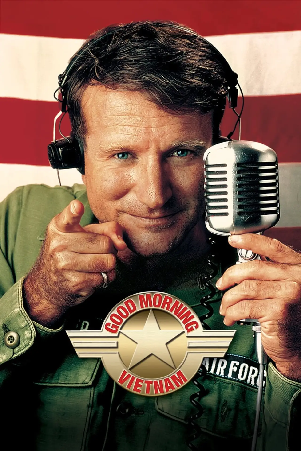 Plakat filmowy "Good Morning, Vietnam"