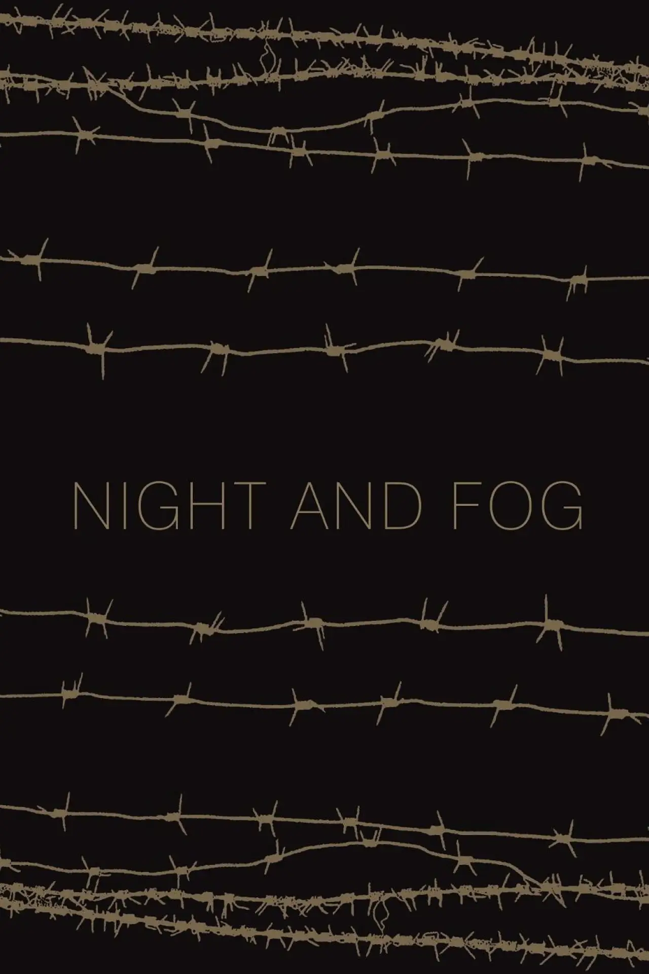 Plakat filmowy "Noc i mgła"