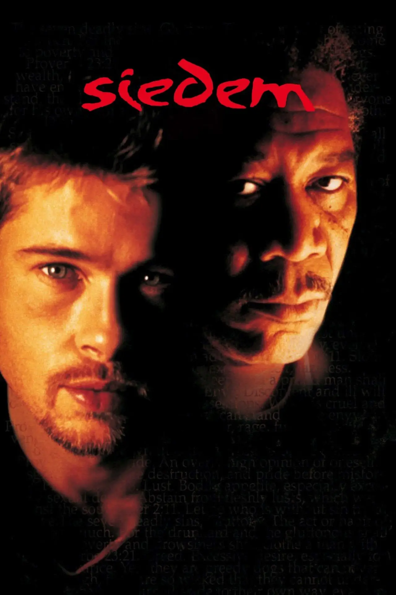 Plakat filmowy "Siedem"