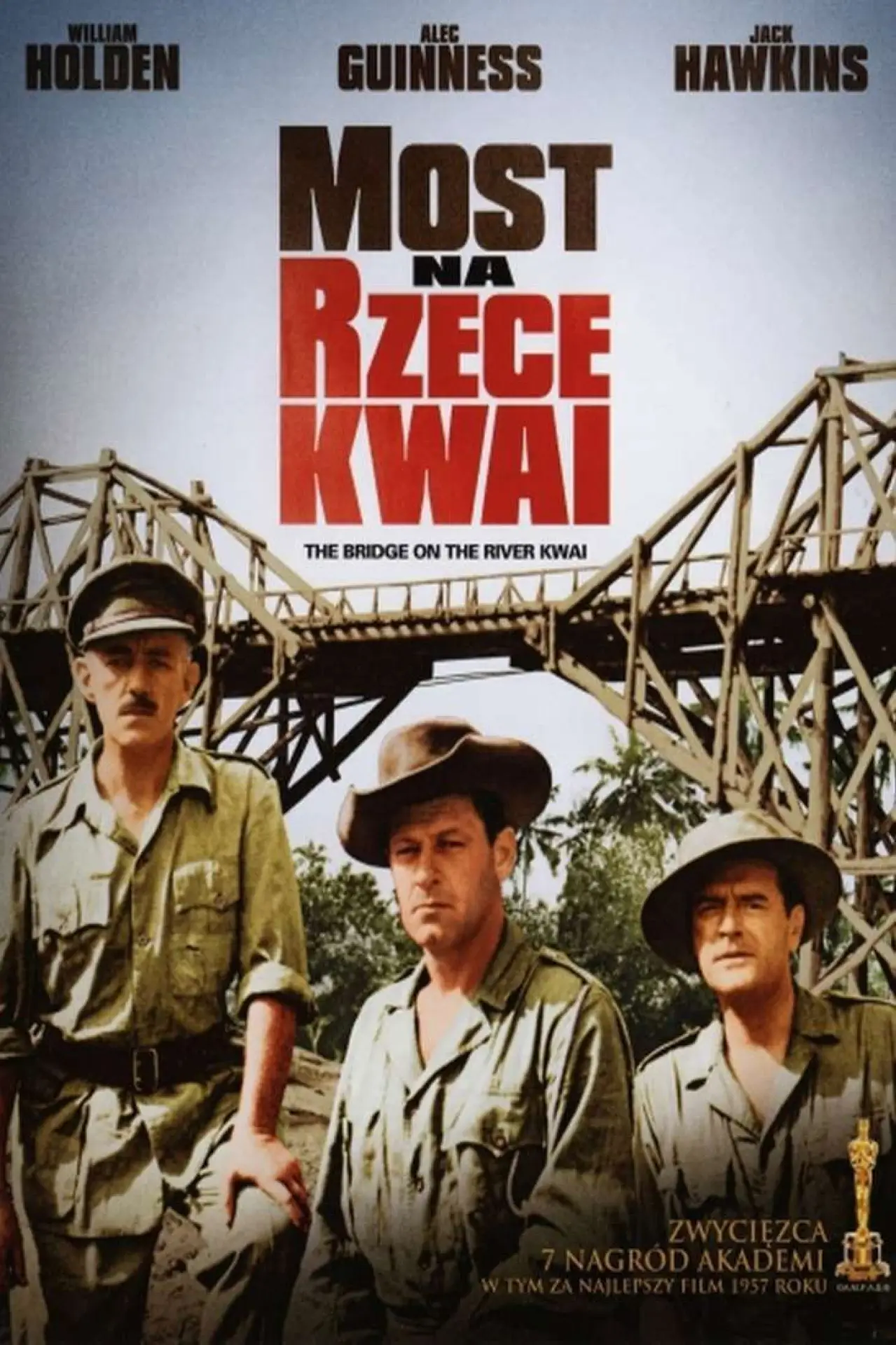 Plakat filmowy "Most na rzece Kwai"