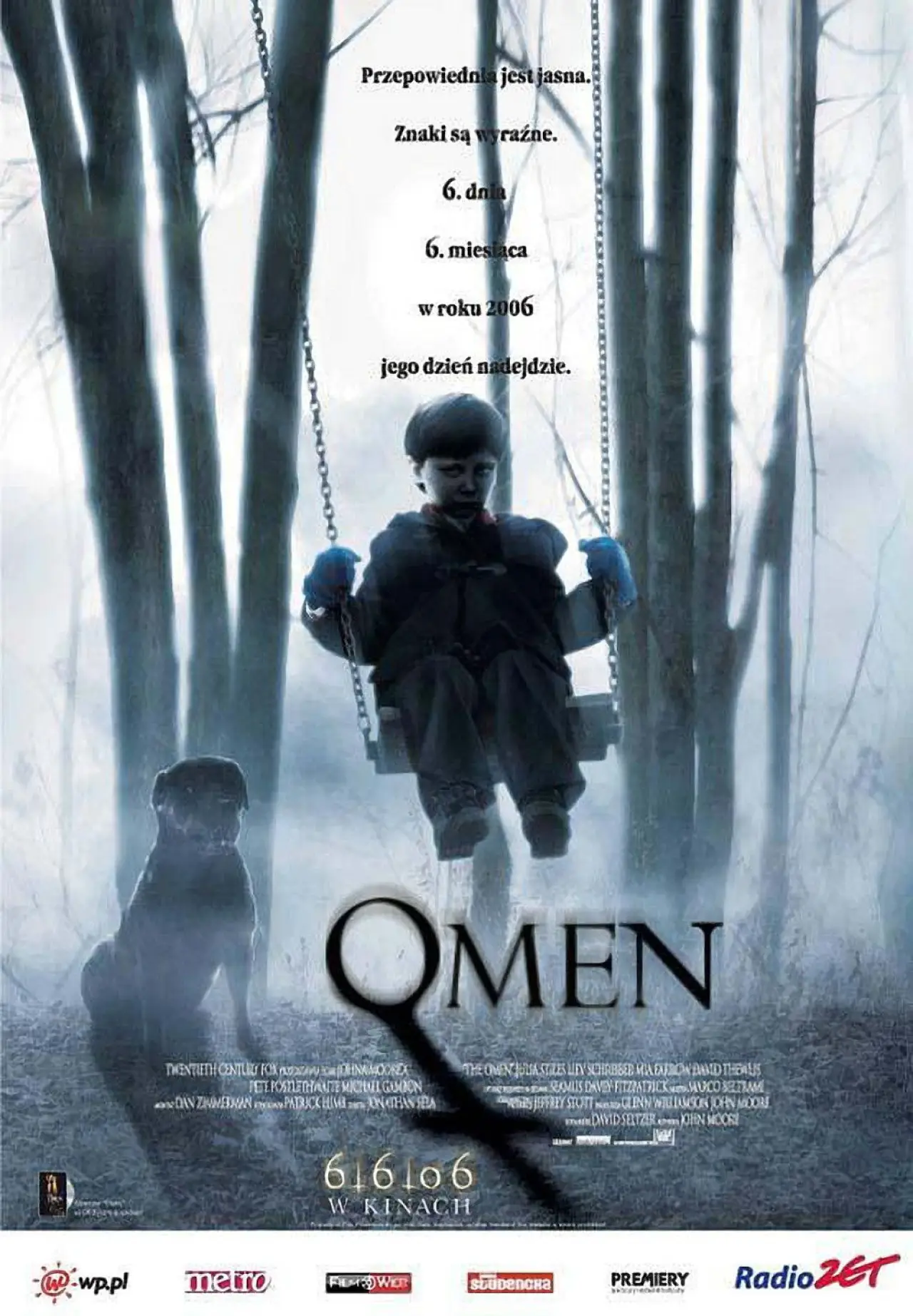 Plakat filmowy "Omen"