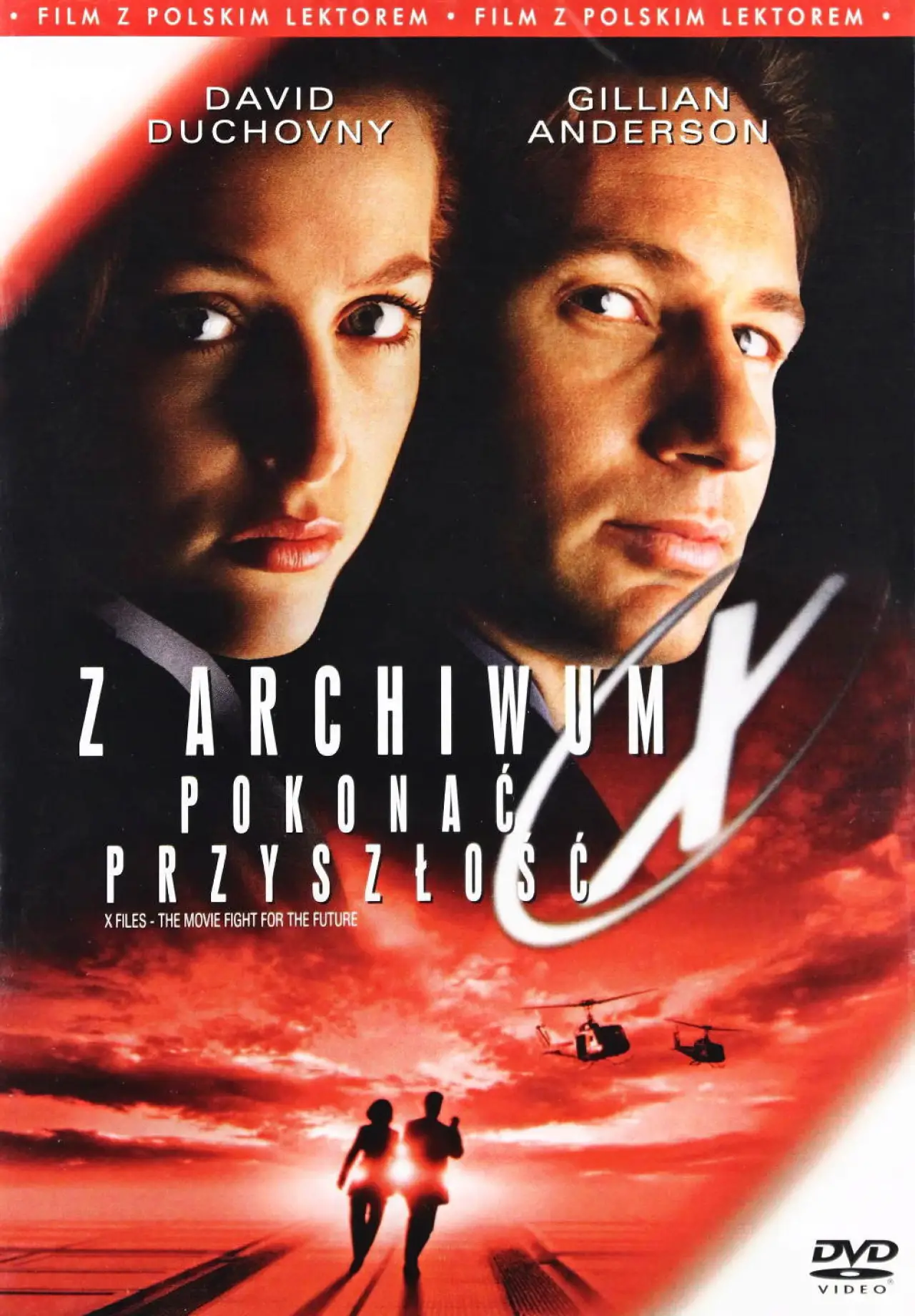 Plakat filmowy "Z archiwum X: Pokonać przyszłość"