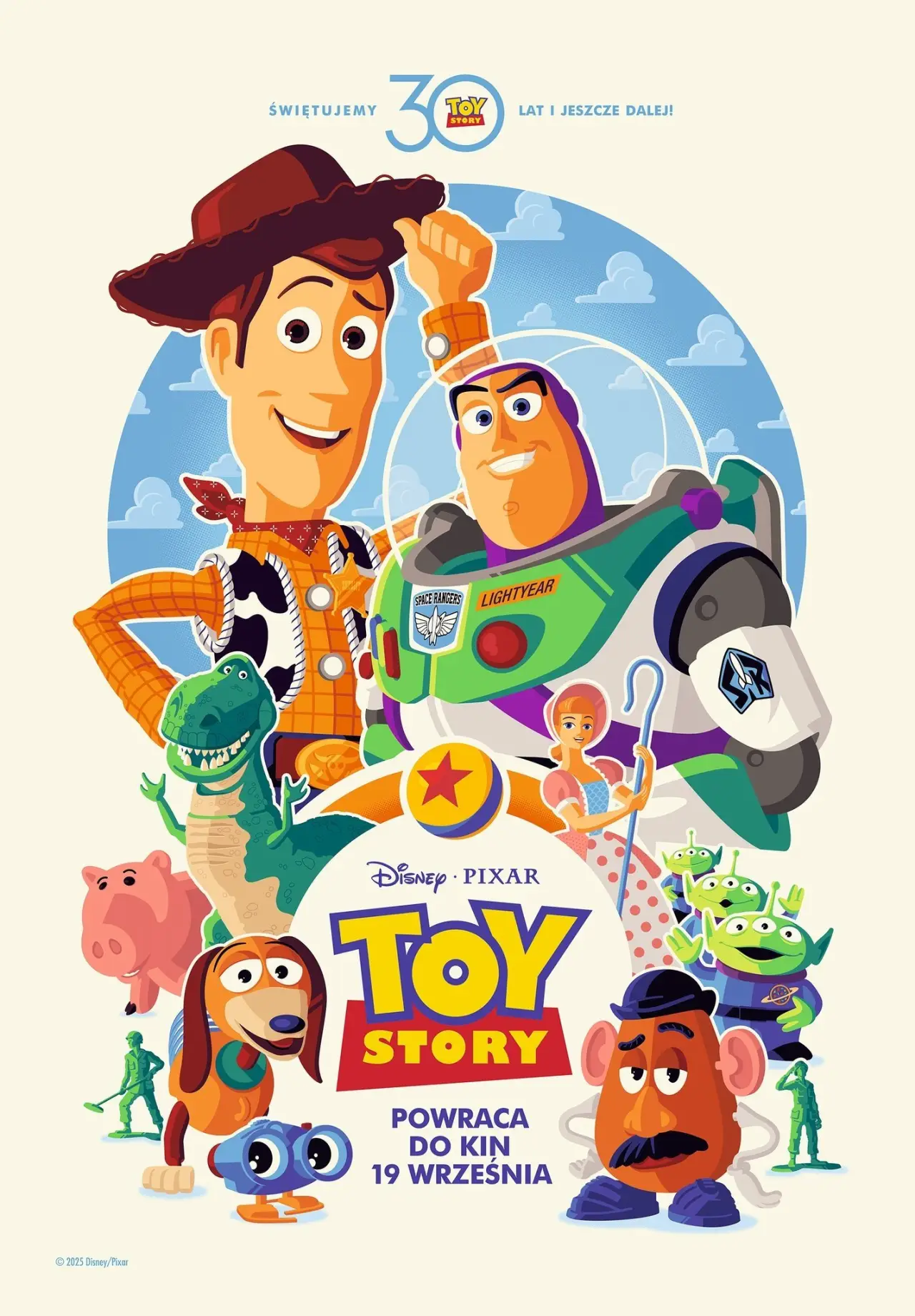 Plakat filmowy "Toy Story"