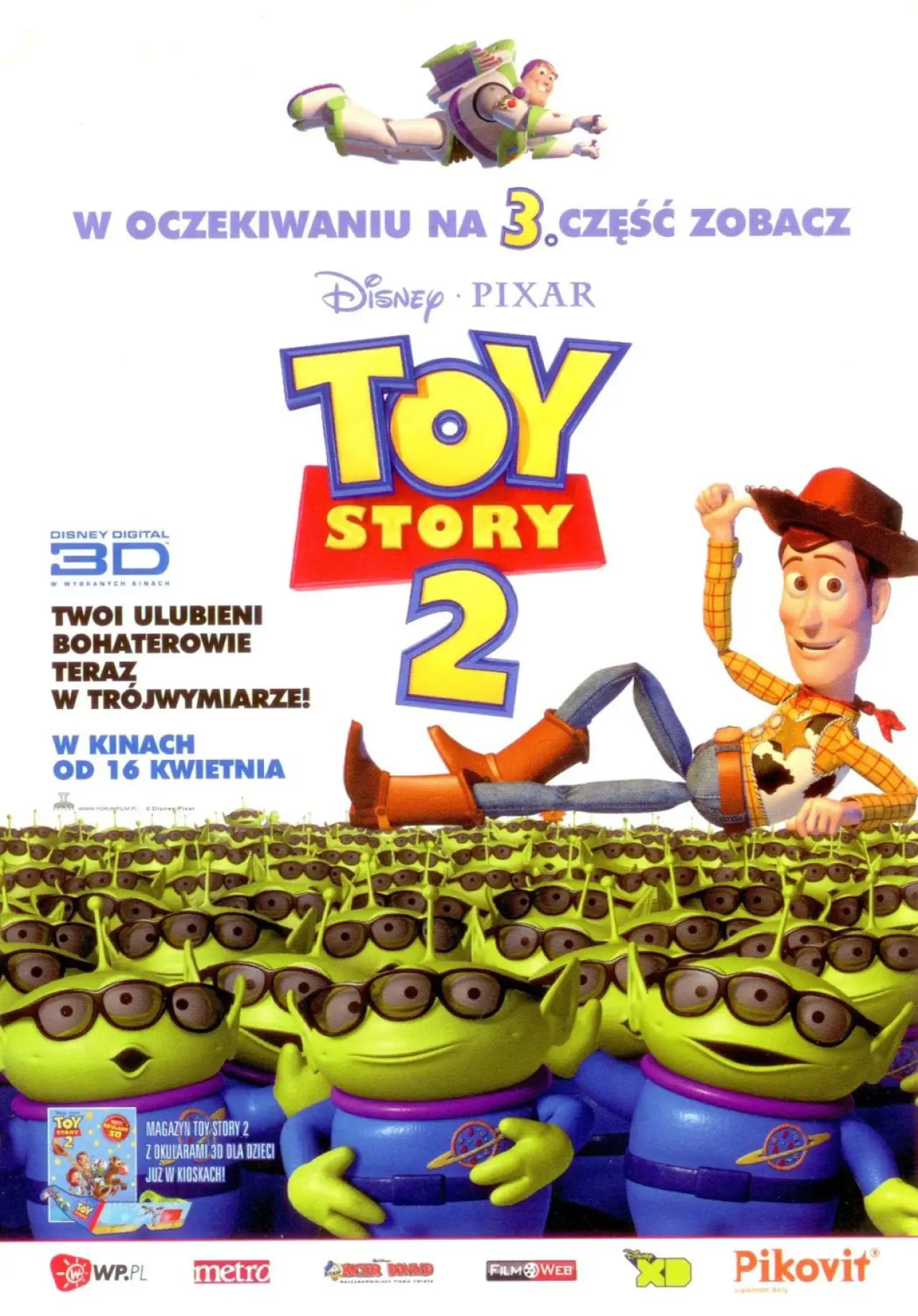 Plakat filmowy "Toy Story 2"