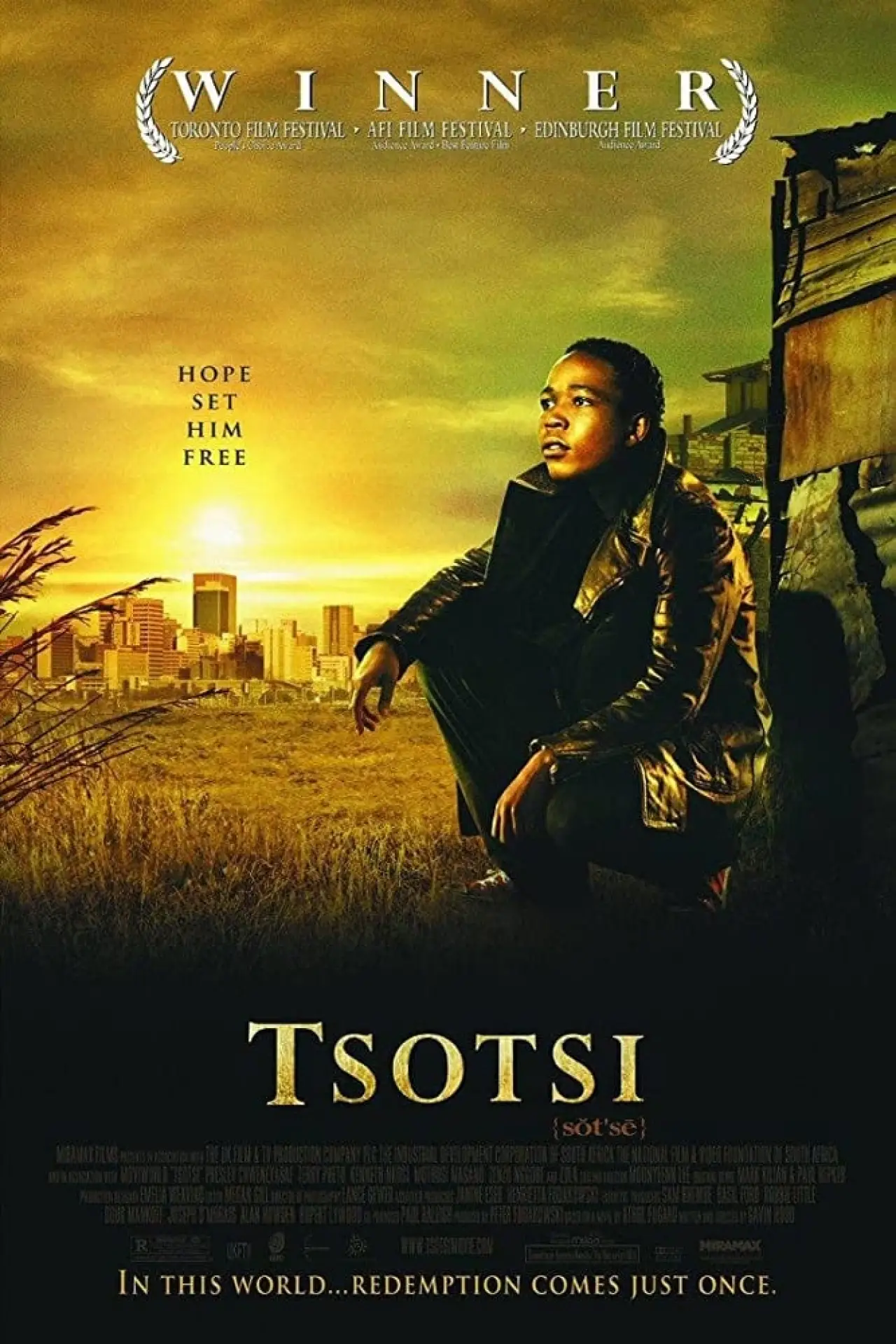 Plakat filmowy "Tsotsi"