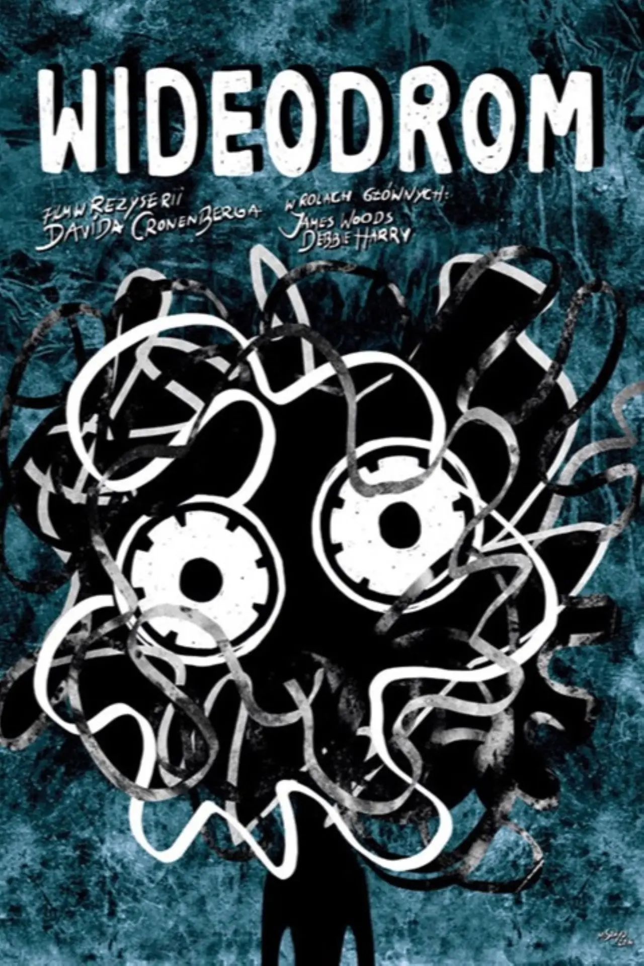 Plakat filmowy "Wideodrom"