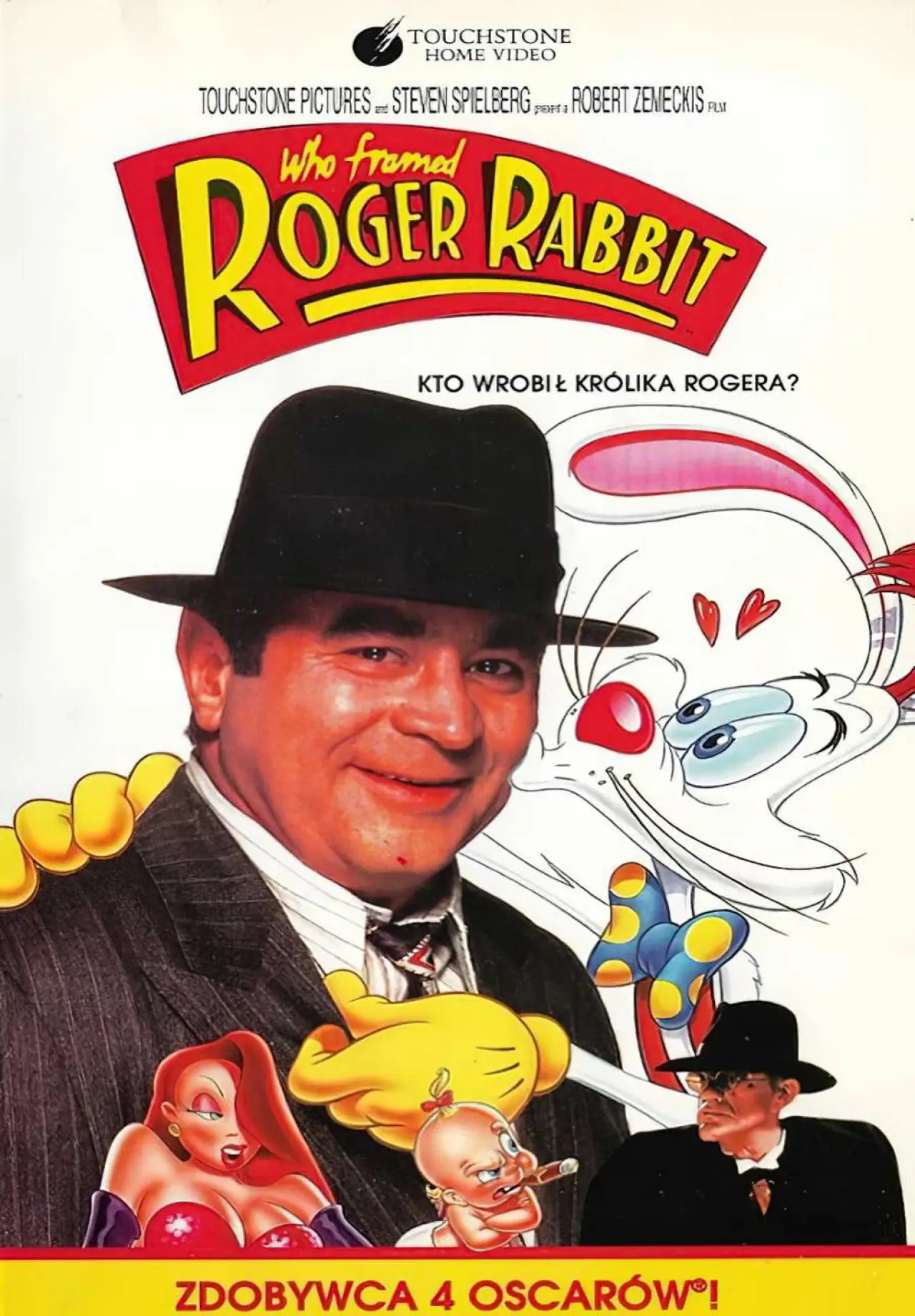 Plakat filmowy "Kto wrobił Królika Rogera"