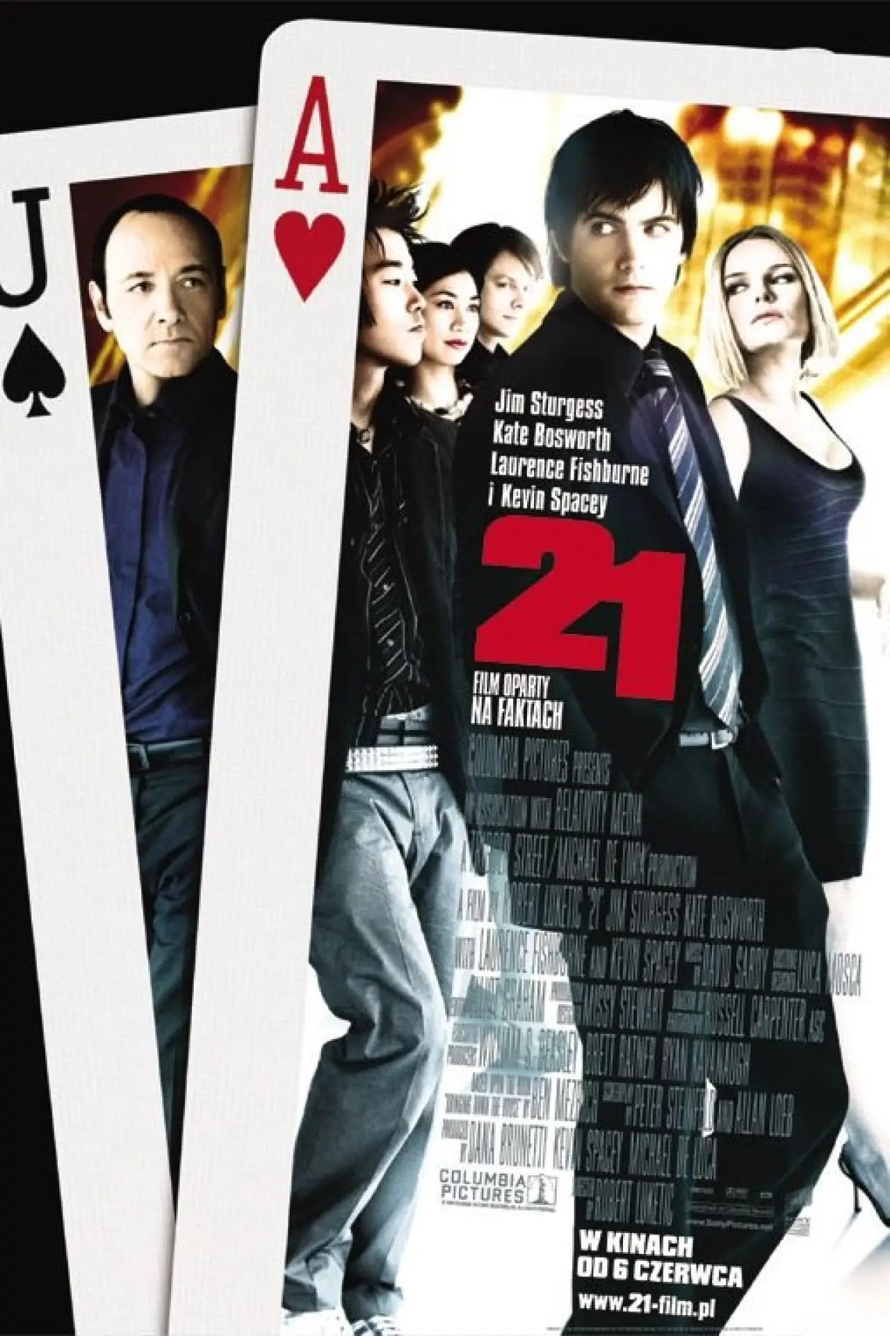 Plakat filmowy "21"