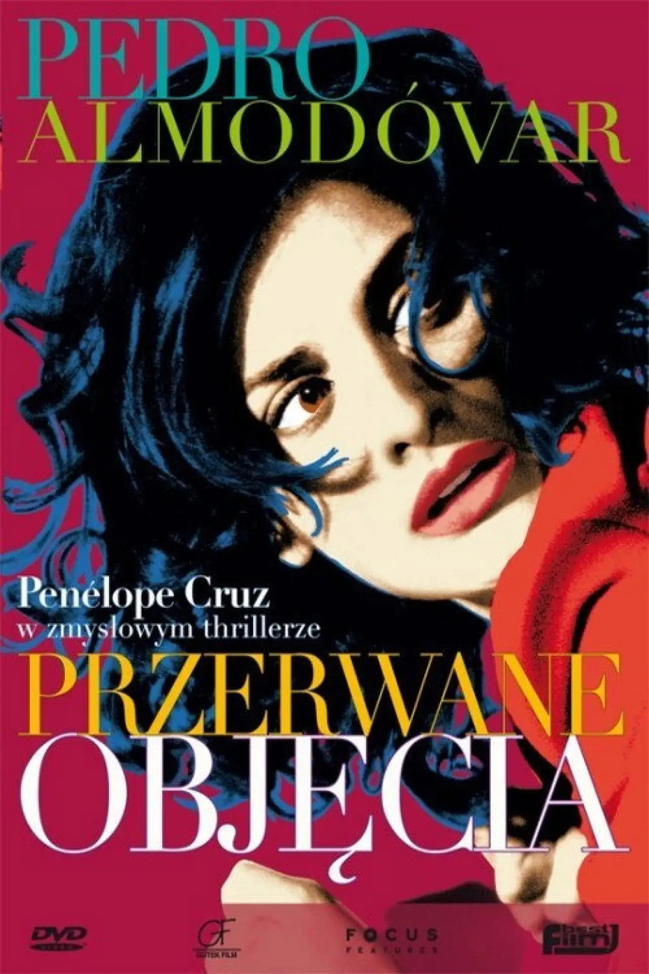 Plakat filmowy "Przerwane objęcia"