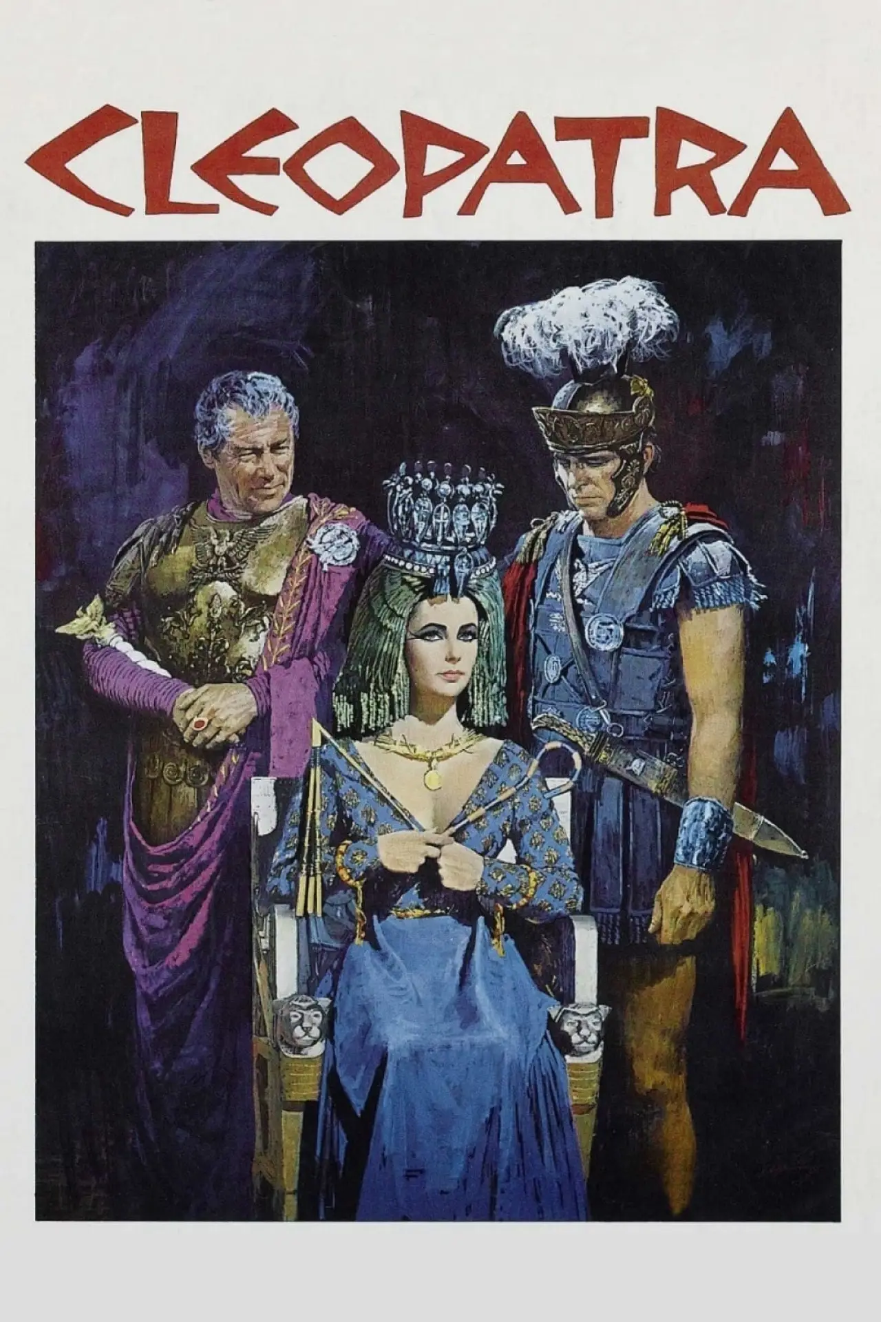 Plakat filmowy "Kleopatra"