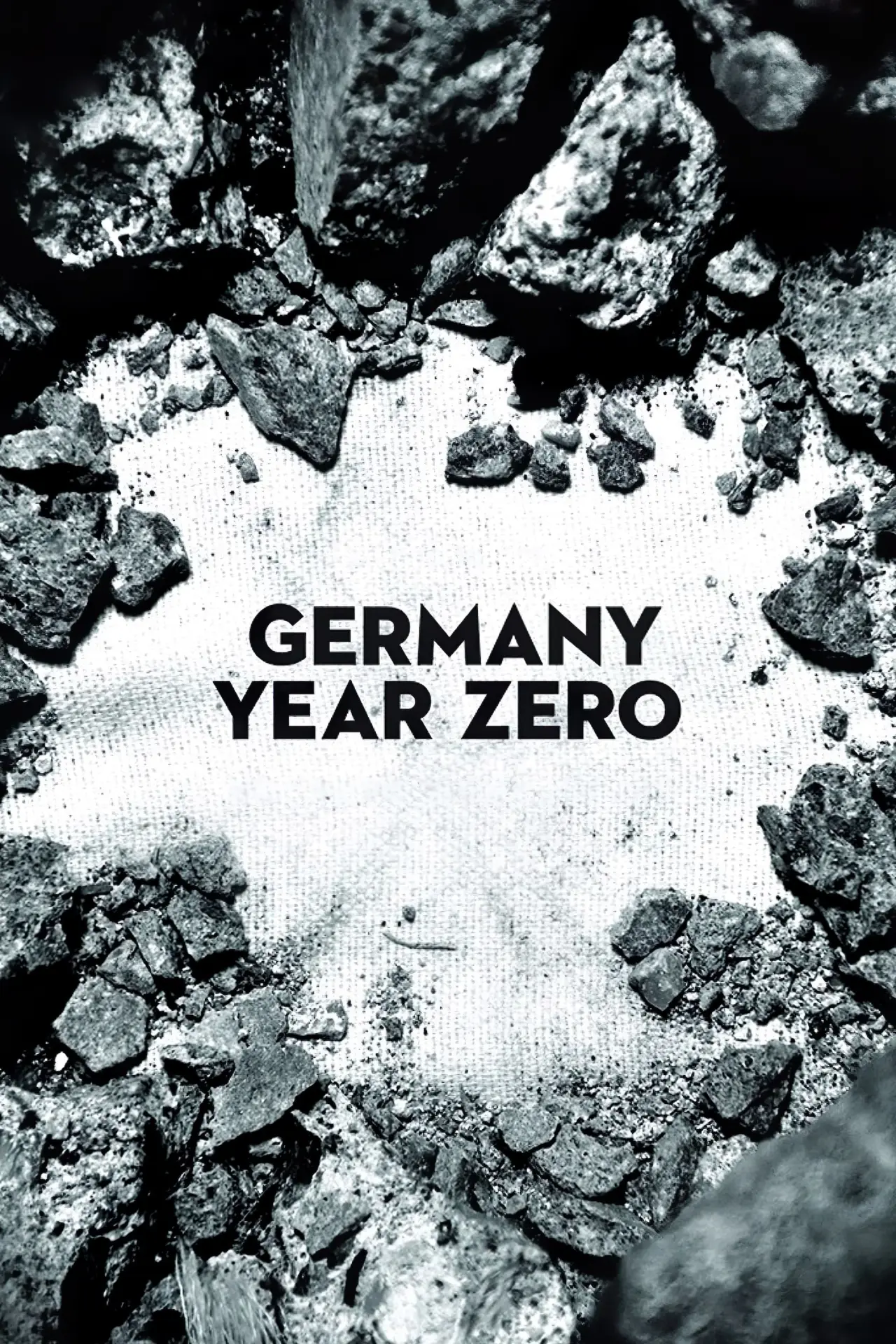 Plakat filmowy "Germania anno zero"
