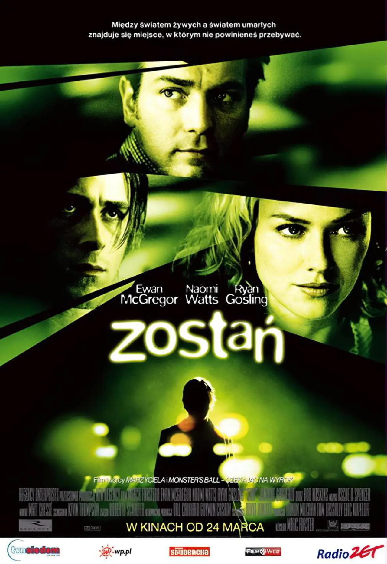 Plakat filmowy "Zostań"