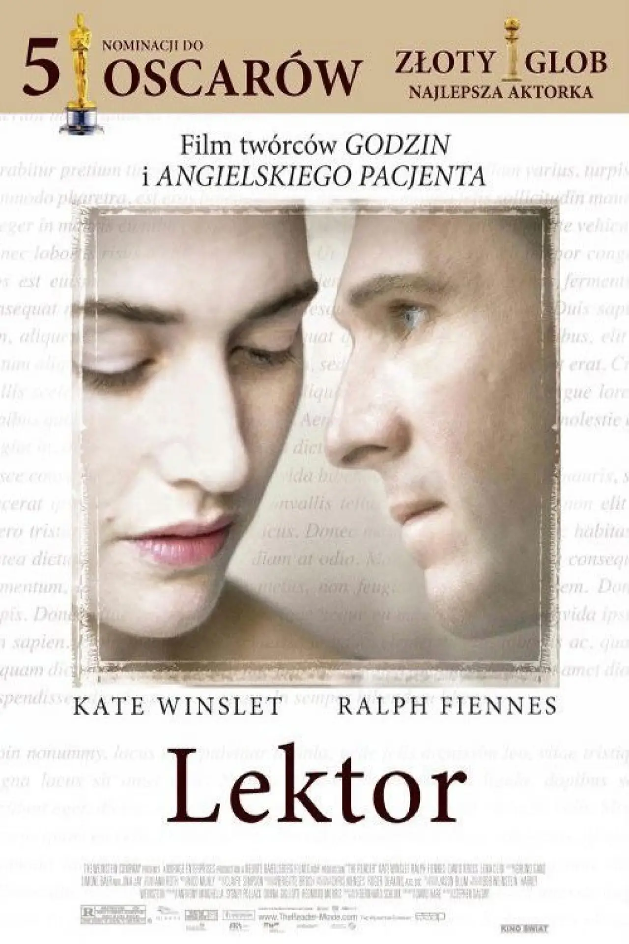 Plakat filmowy "Lektor"