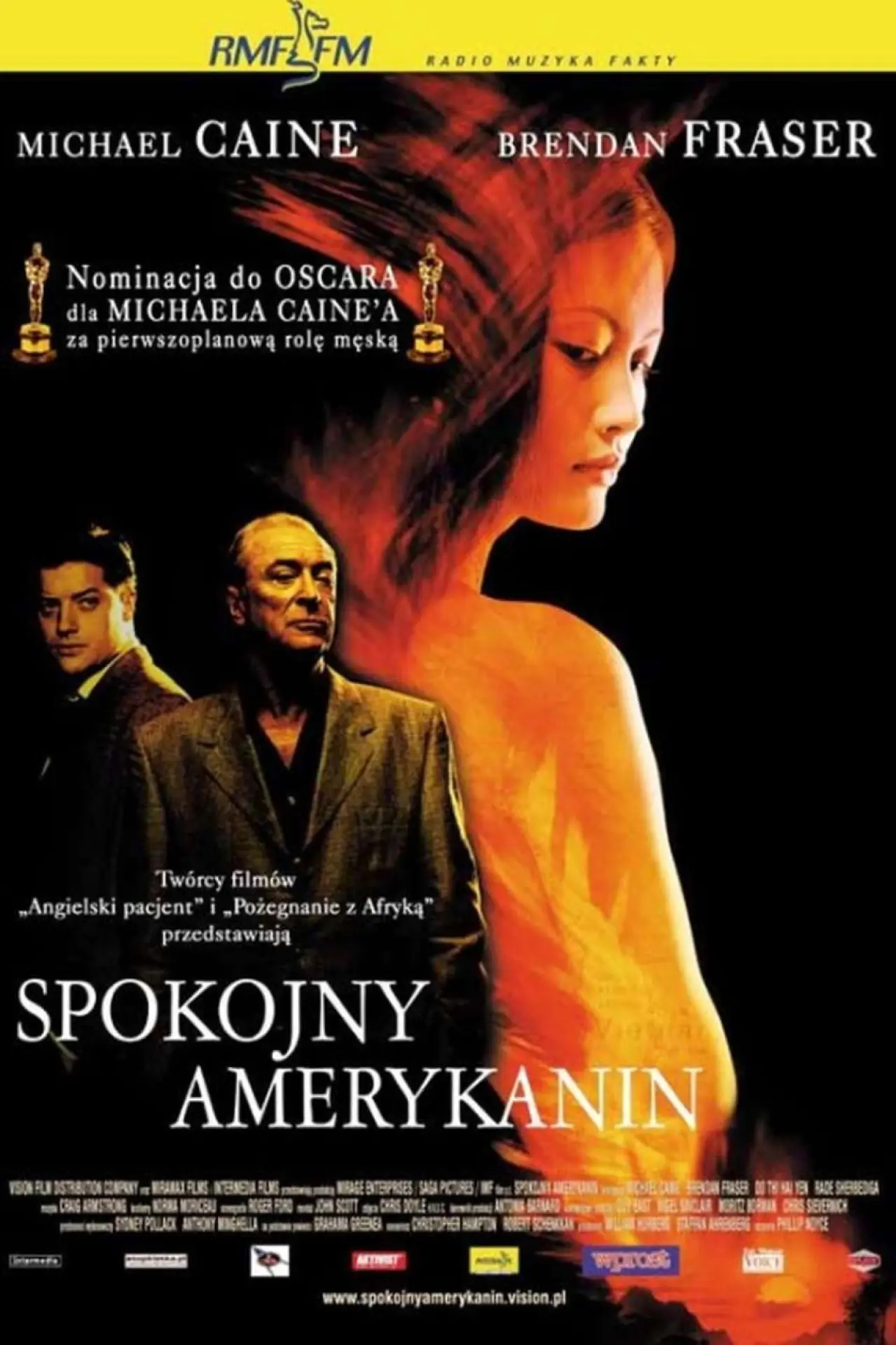 Plakat filmowy "Spokojny Amerykanin"