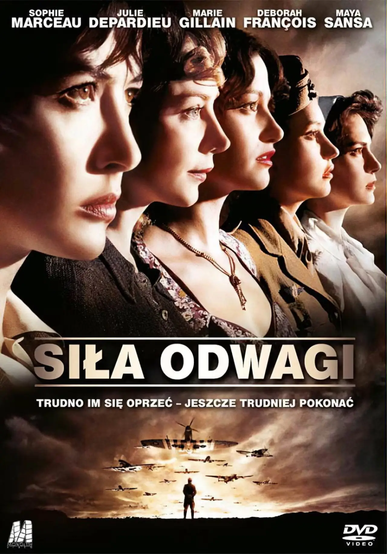 Plakat filmowy "Siła odwagi"