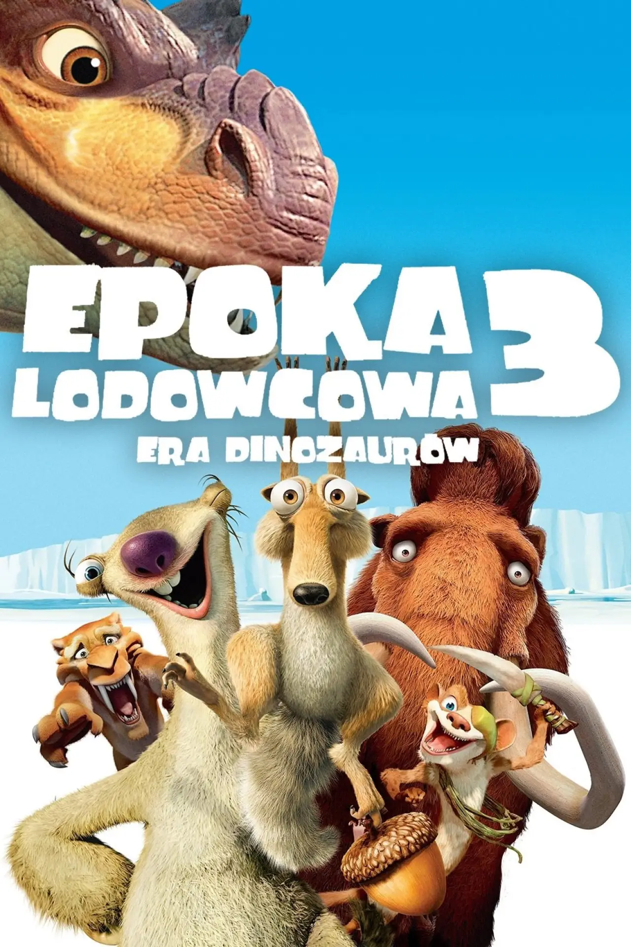 Plakat filmowy "Epoka Lodowcowa 3: Era Dinozaurów"