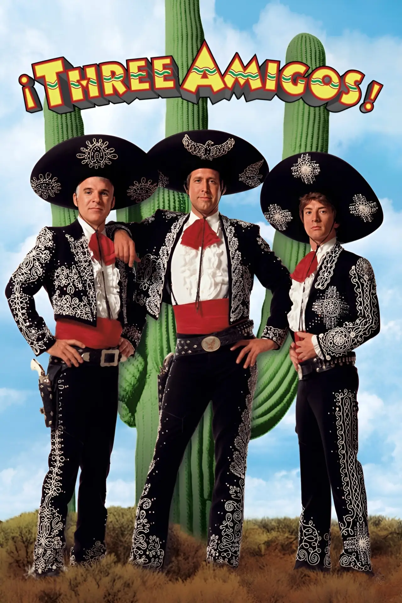 Plakat filmowy "Trzej Amigos"