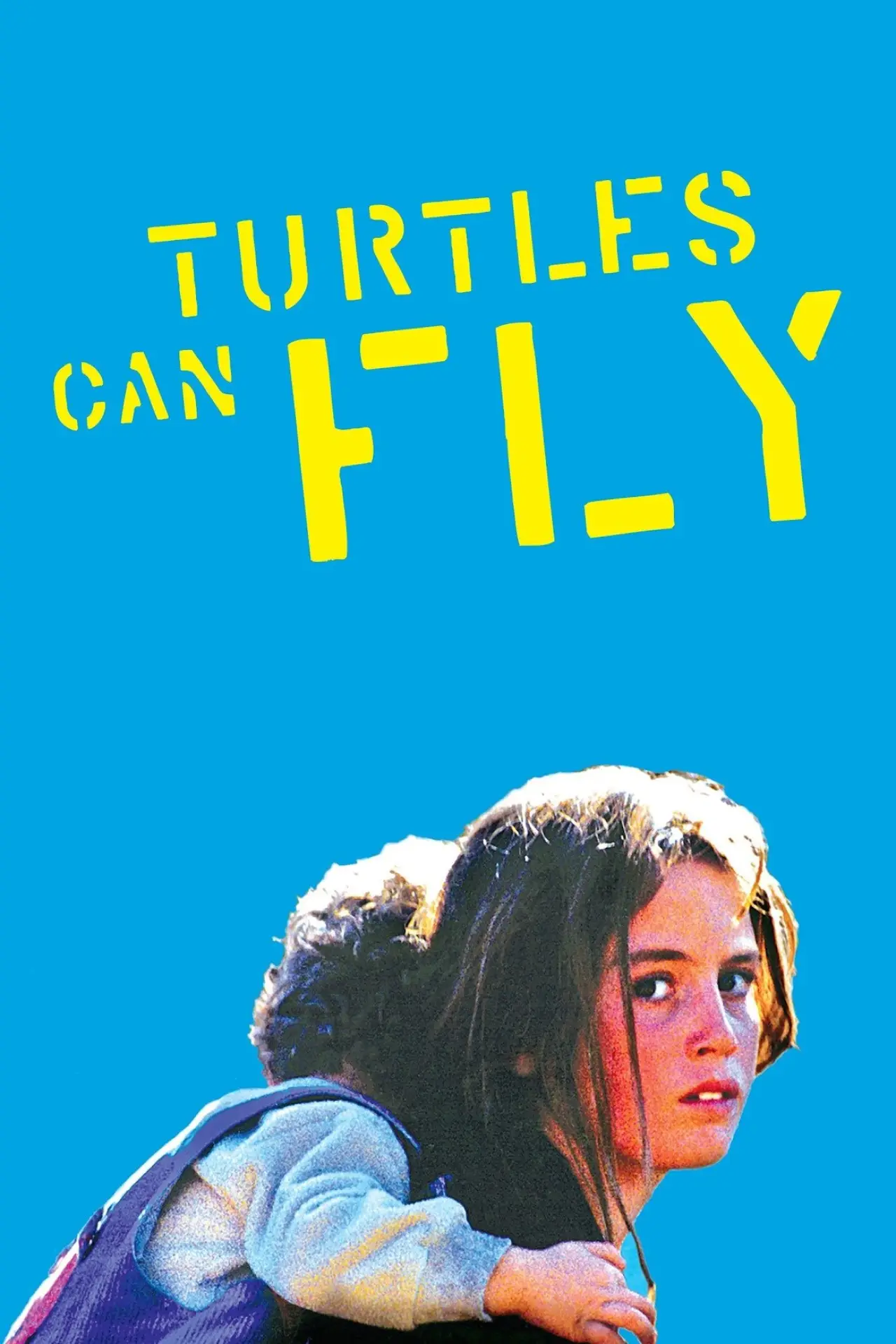 Plakat filmowy "Gdyby żółwie mogły latać"