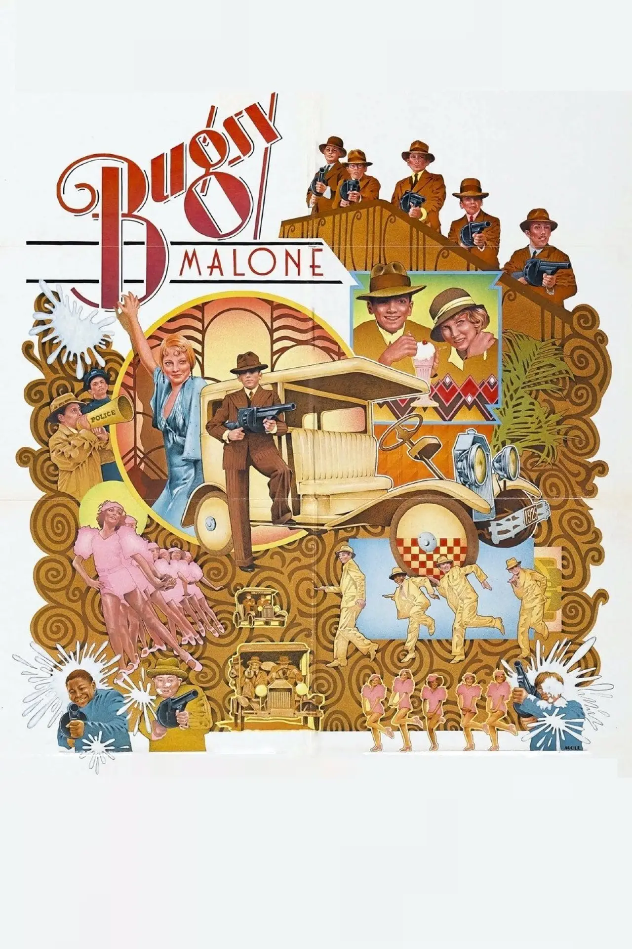 Plakat filmowy "Bugsy Malone"