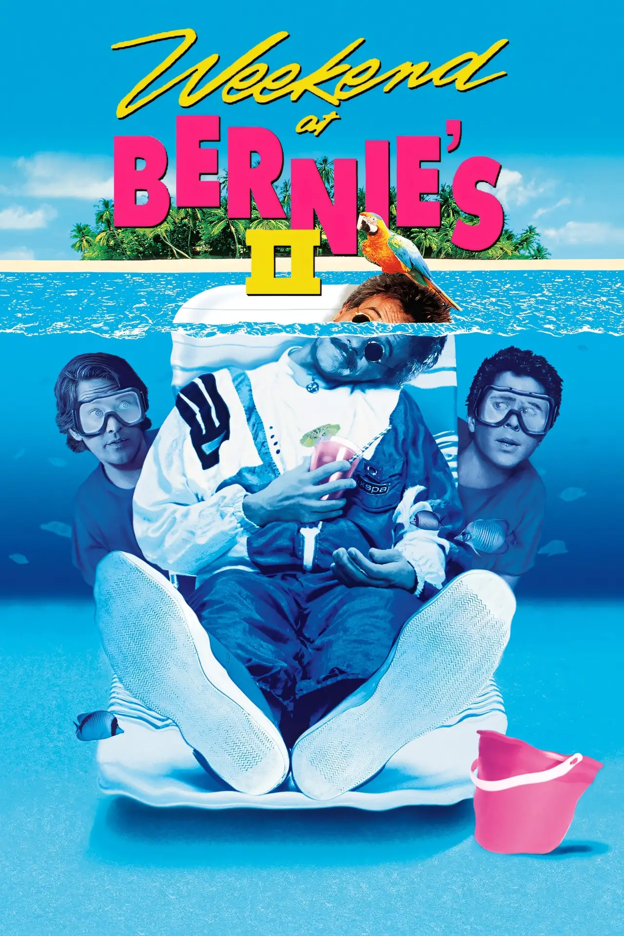 Plakat filmowy "Weekend u Berniego 2"
