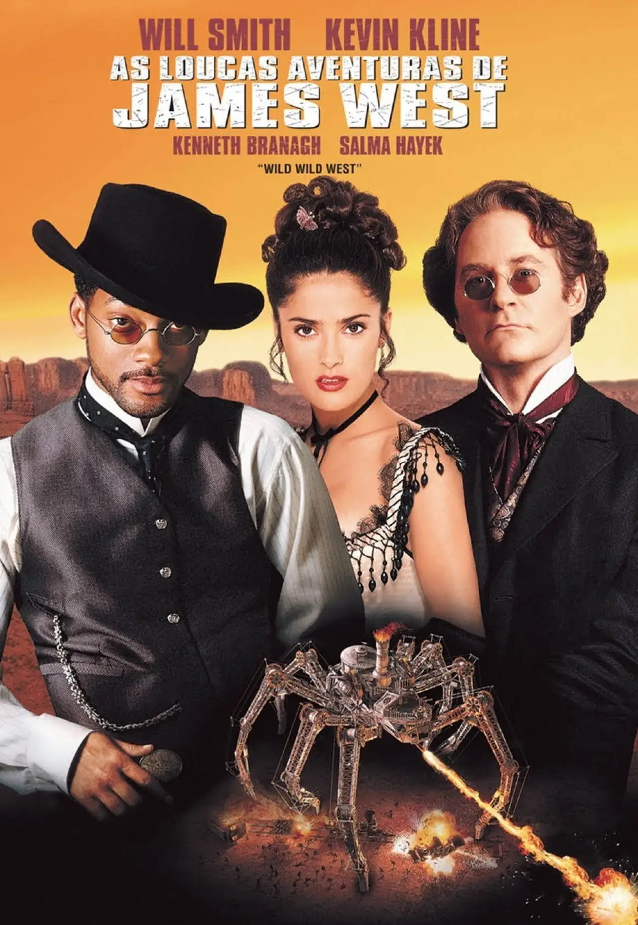 Plakat filmowy "Bardzo Dziki Zachód"