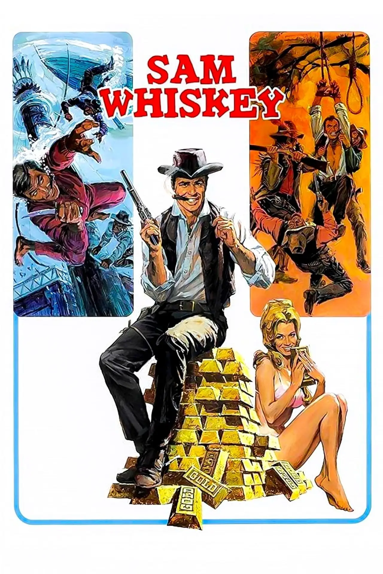 Plakat filmowy "Sam Whiskey"