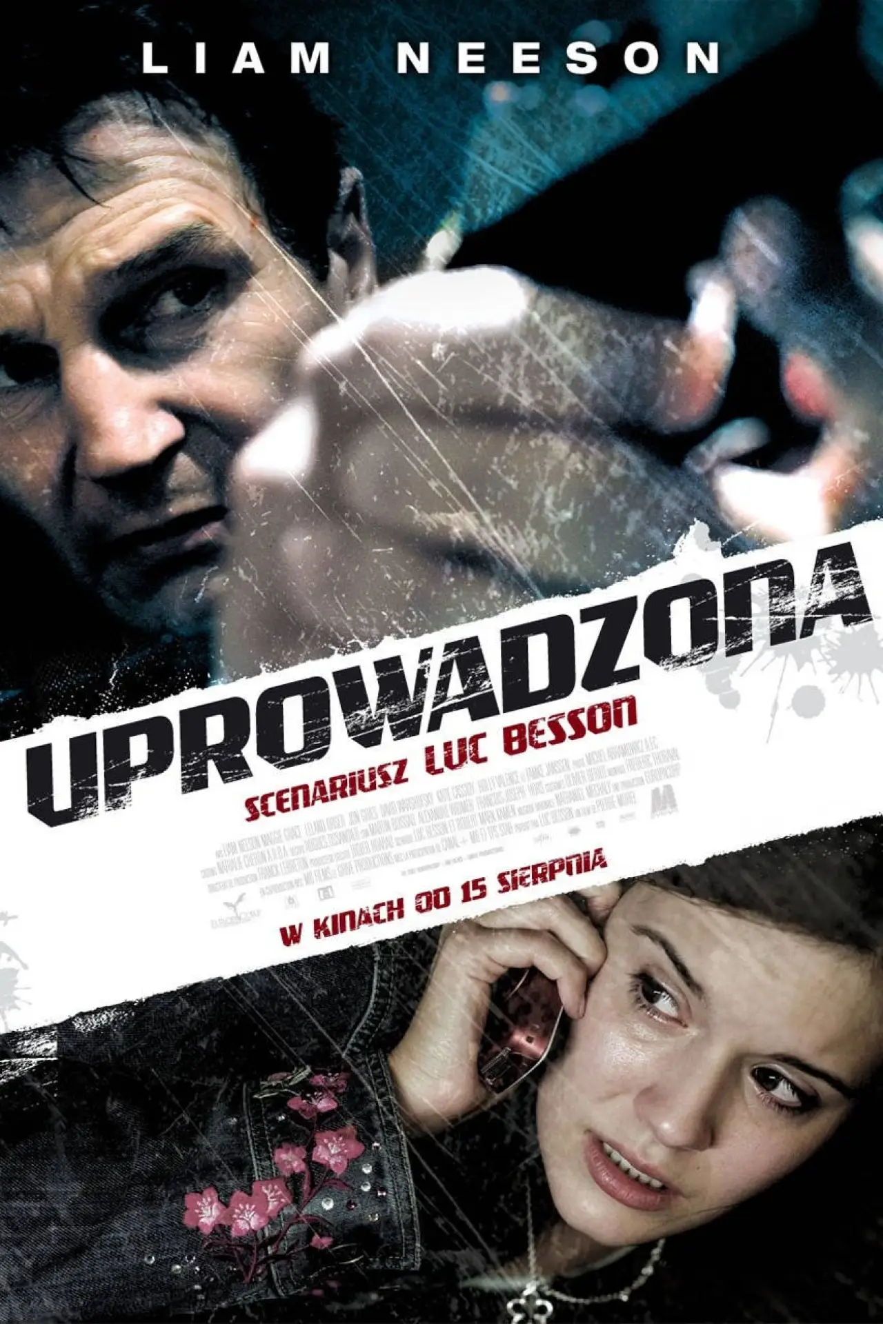 Plakat filmowy "Uprowadzona"