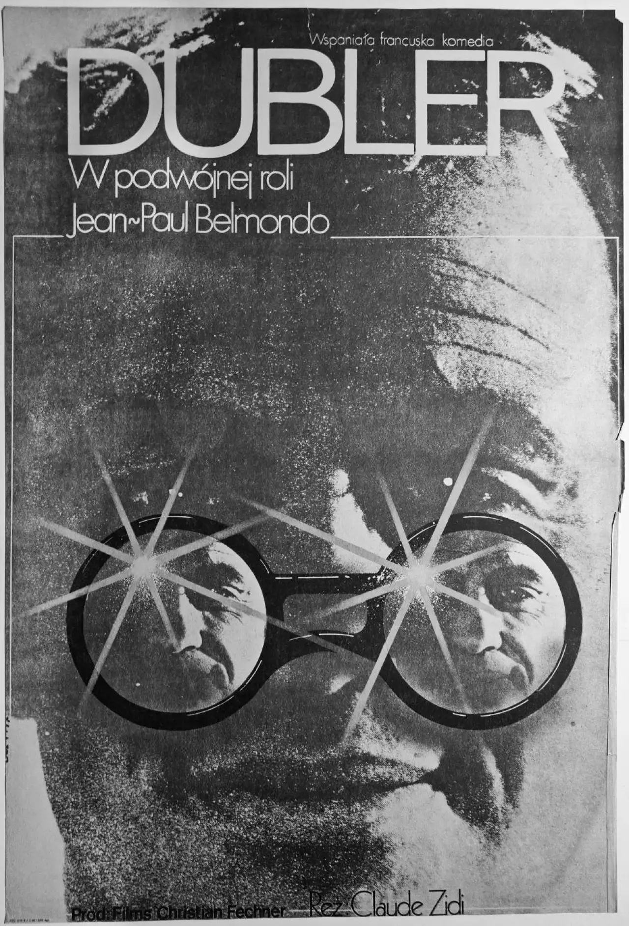 Plakat filmowy "Dubler"