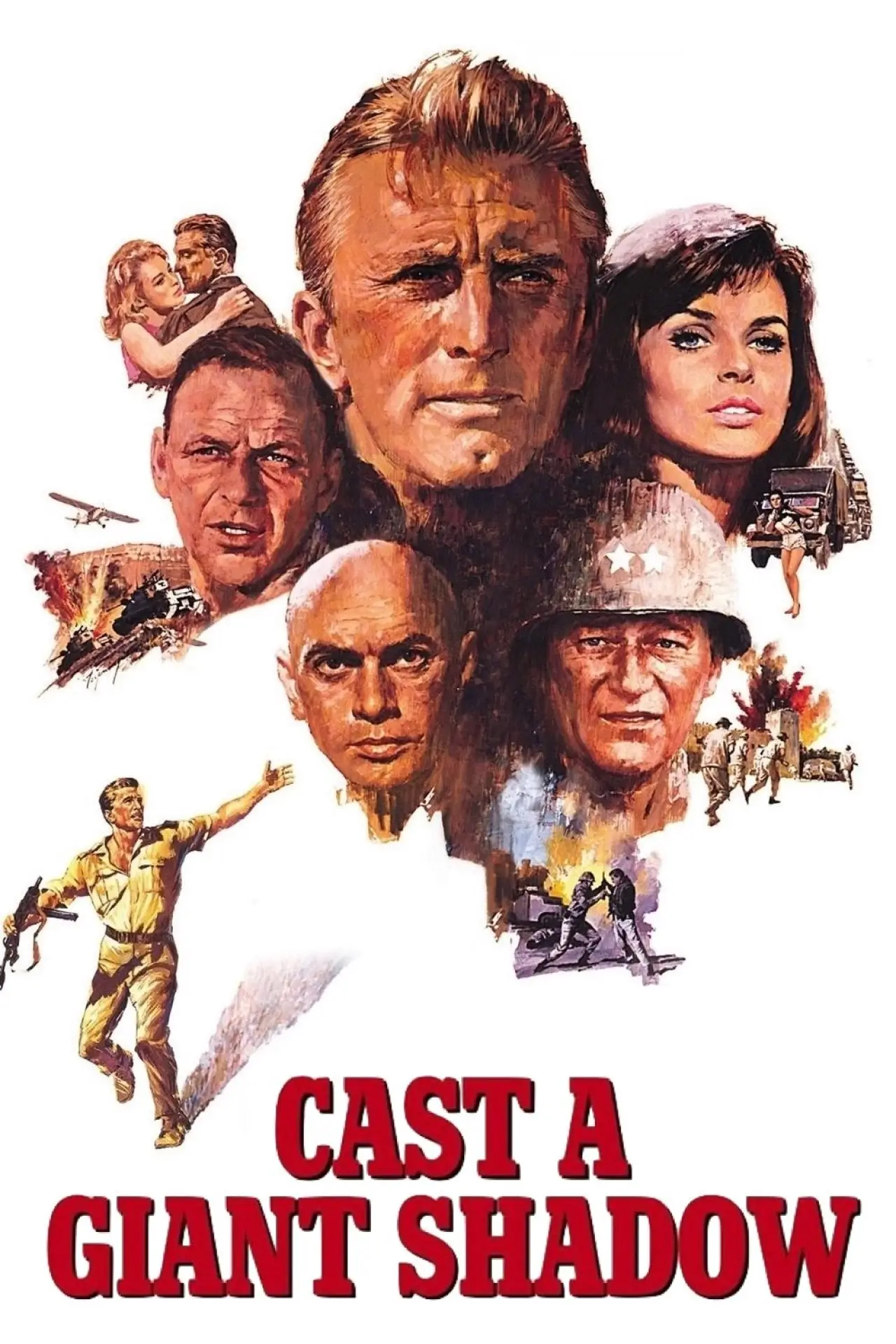 Plakat filmowy "Cień olbrzyma"