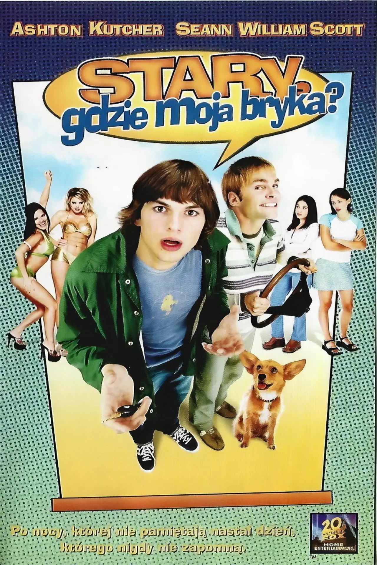 Plakat filmowy "Stary, gdzie jest moja bryka?"