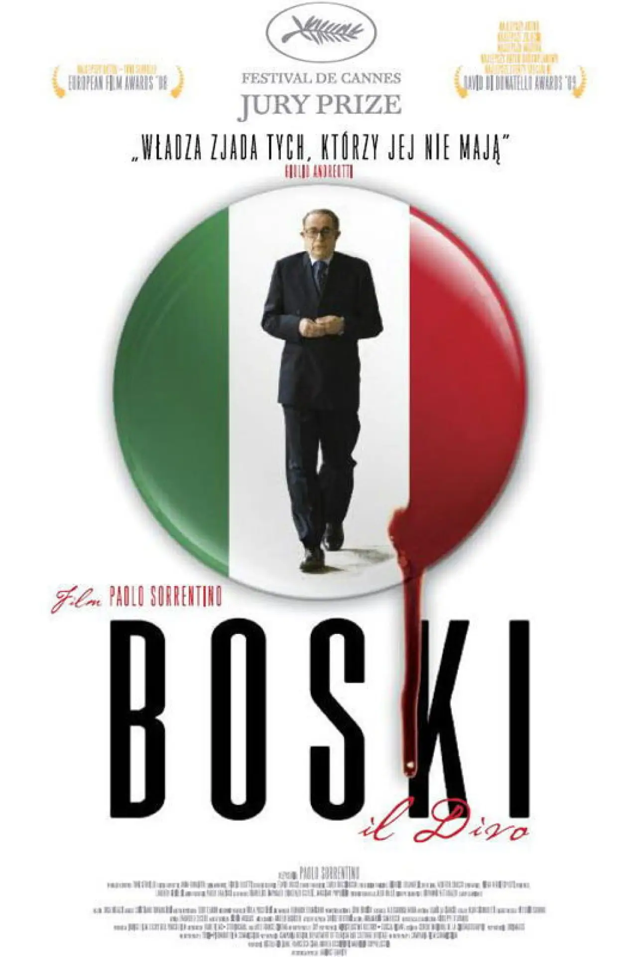 Plakat filmowy "Boski"