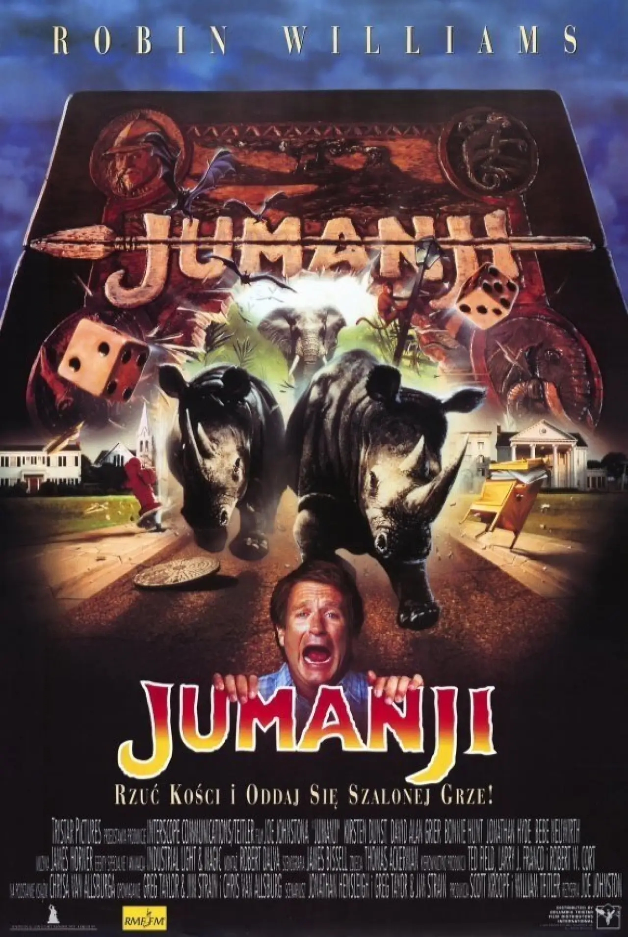 Plakat filmowy "Jumanji"
