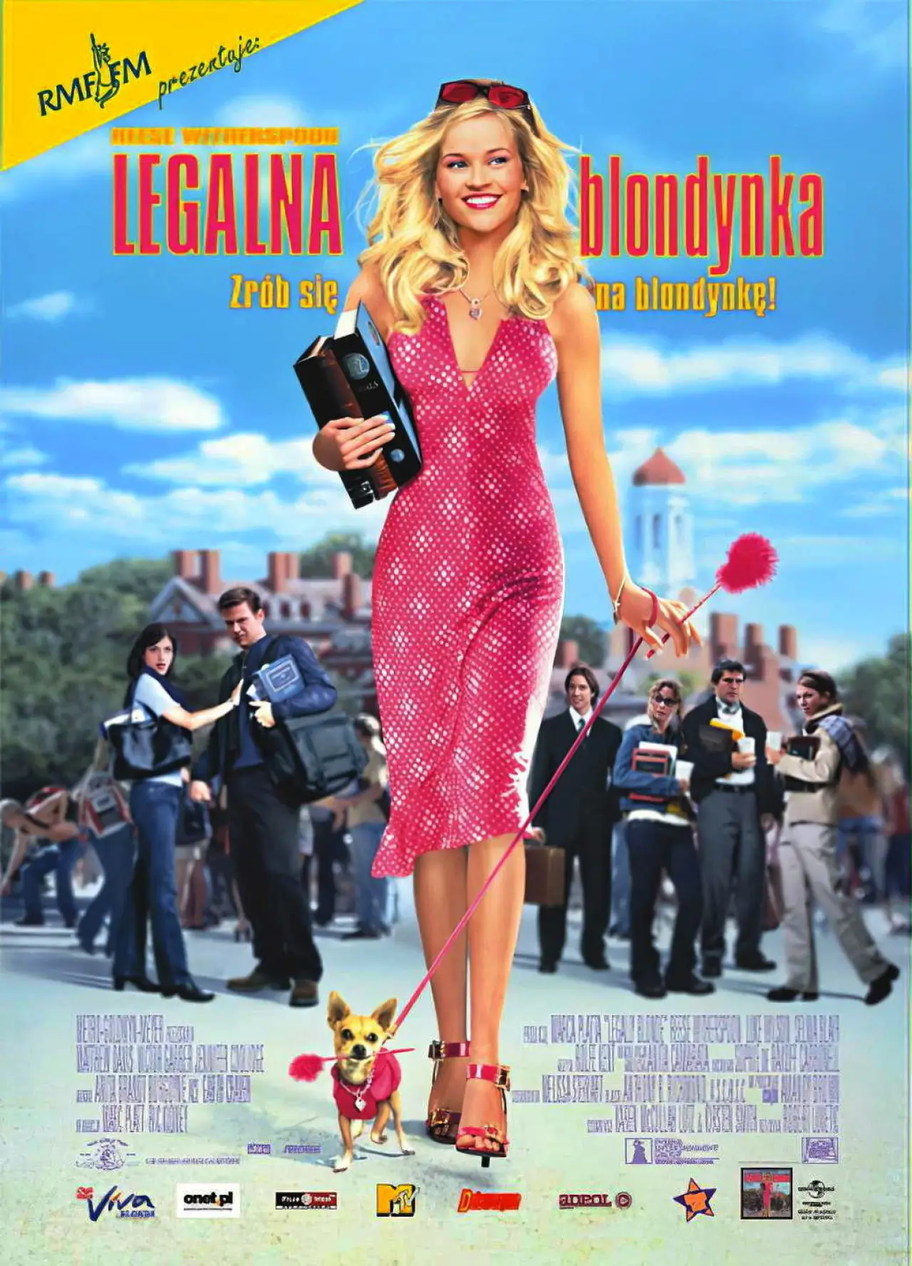 Plakat filmowy "Legalna blondynka"