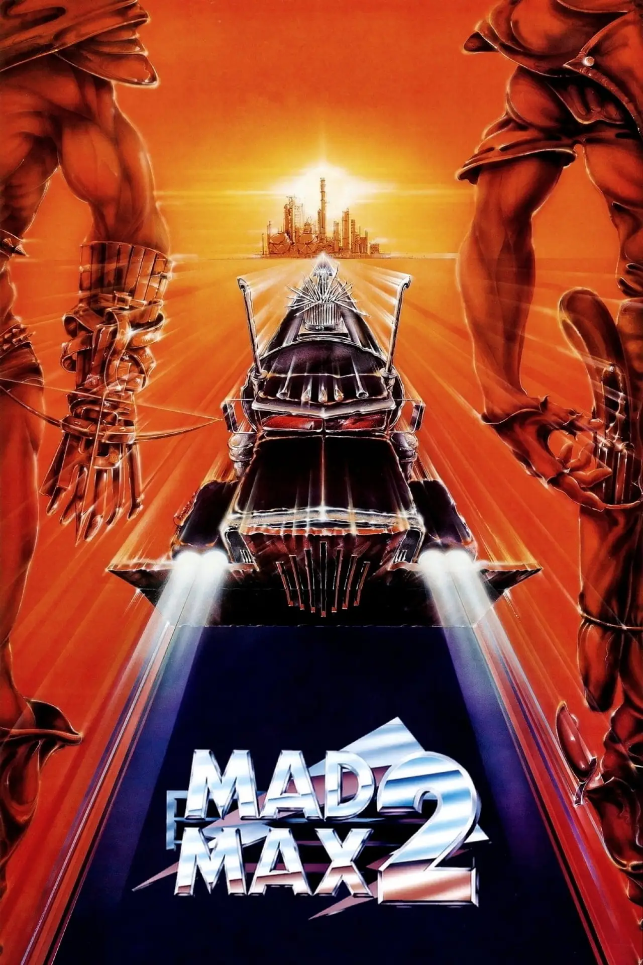 Plakat filmowy "Mad Max 2 - Wojownik szos"