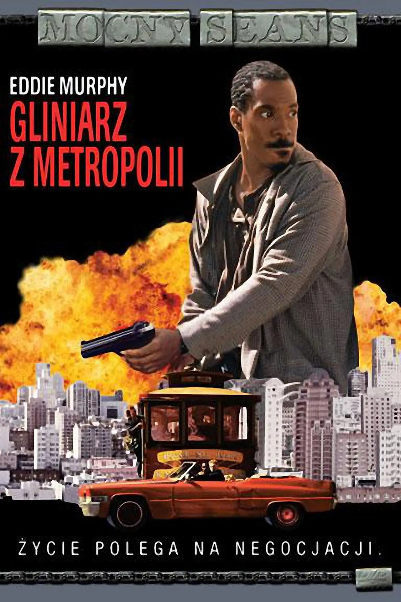 Plakat filmowy "Gliniarz z metropolii"