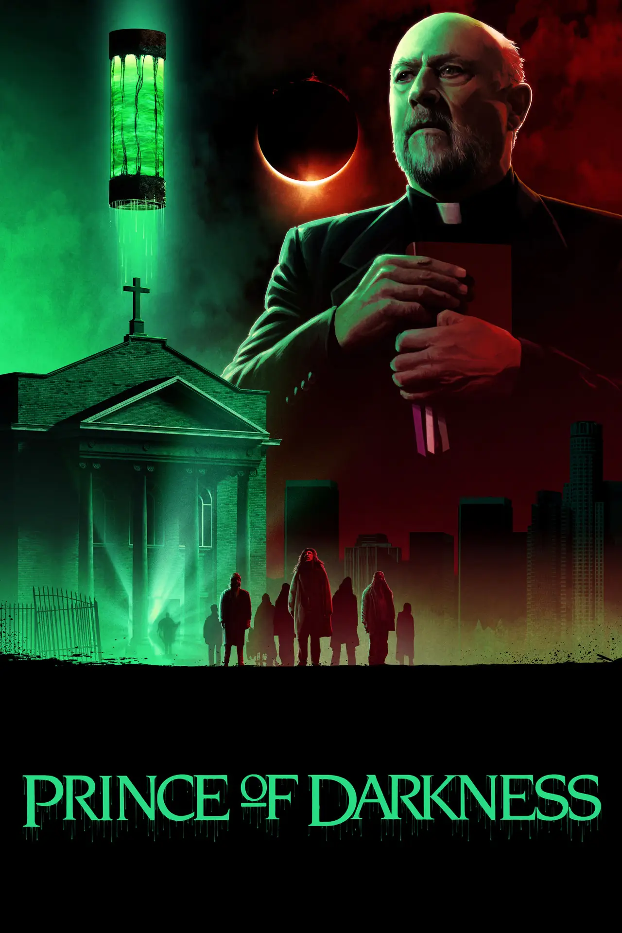 Plakat filmowy "Książę ciemności"