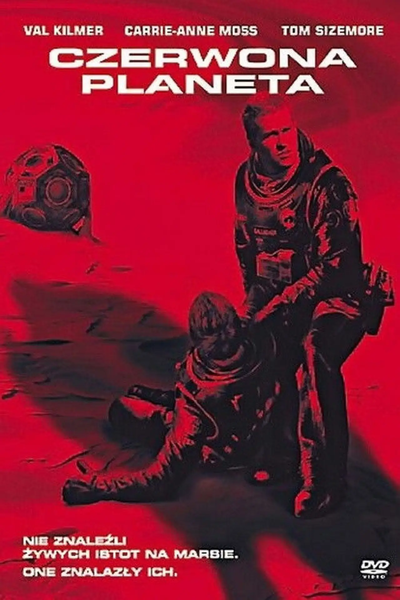 Plakat filmowy "Czerwona Planeta"