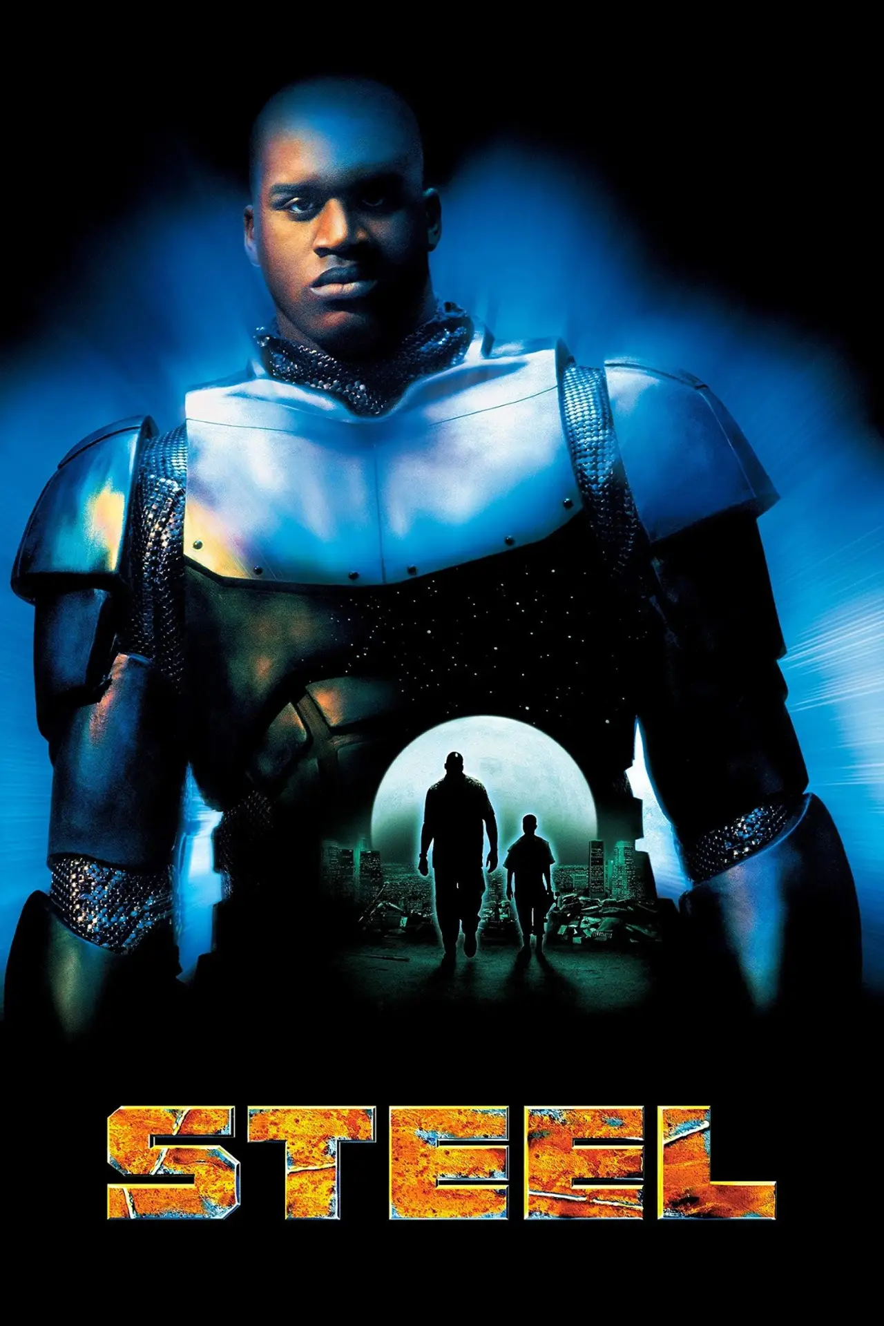 Plakat filmowy "Stalowy rycerz"