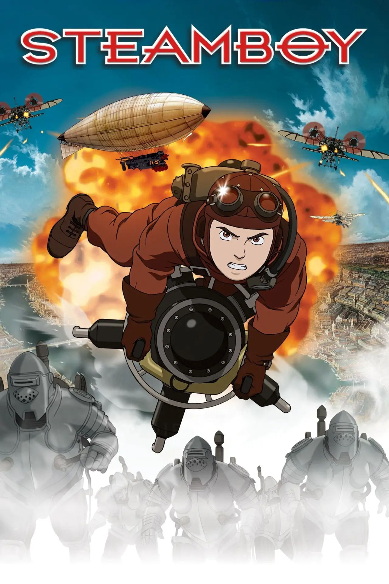 Plakat filmowy "Steamboy"