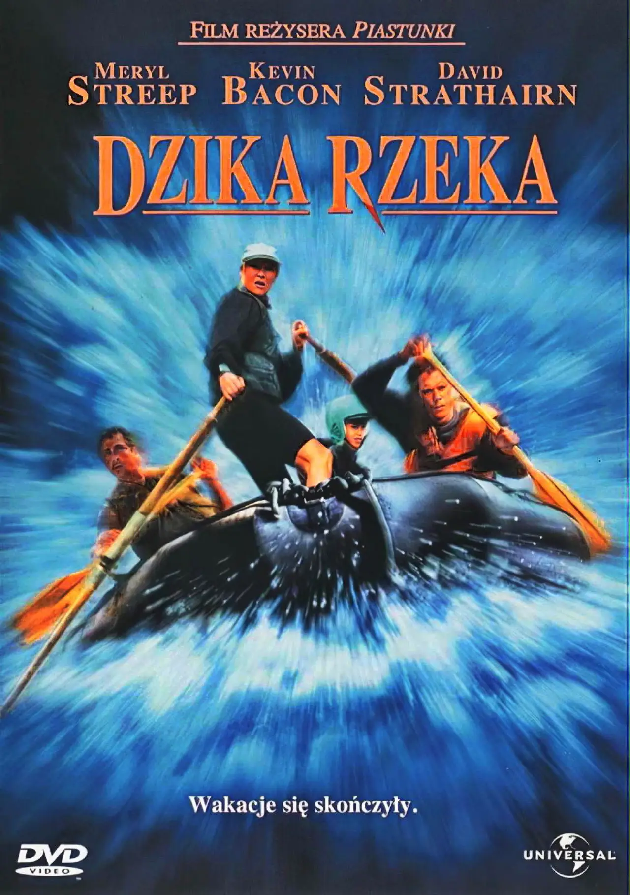 Plakat filmowy "Dzika Rzeka"