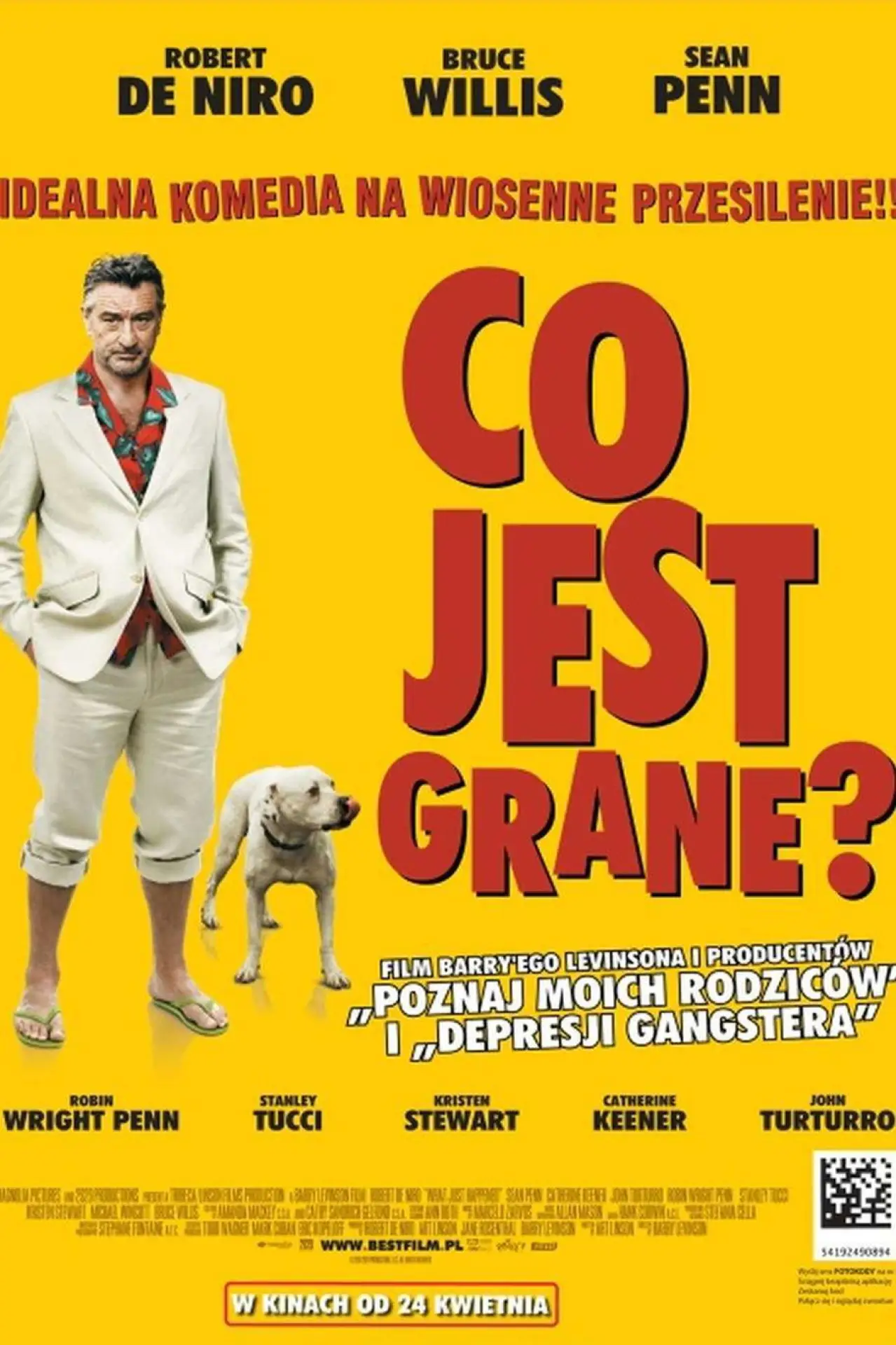 Plakat filmowy "Co jest grane?"